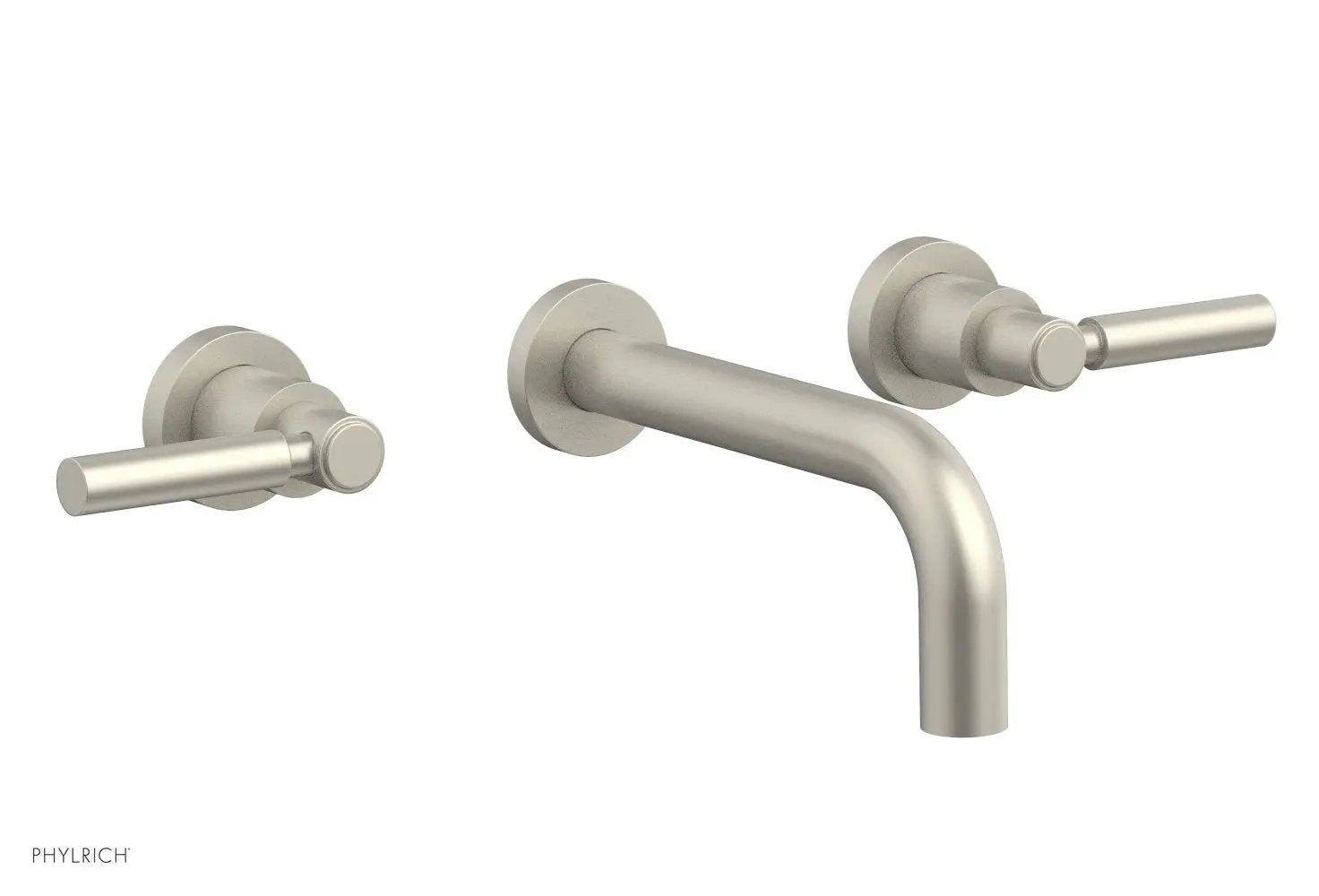 Phylrich BASIC Wall Lavatory Set 7 1/2" Spout - Lever Handles by Phylrich