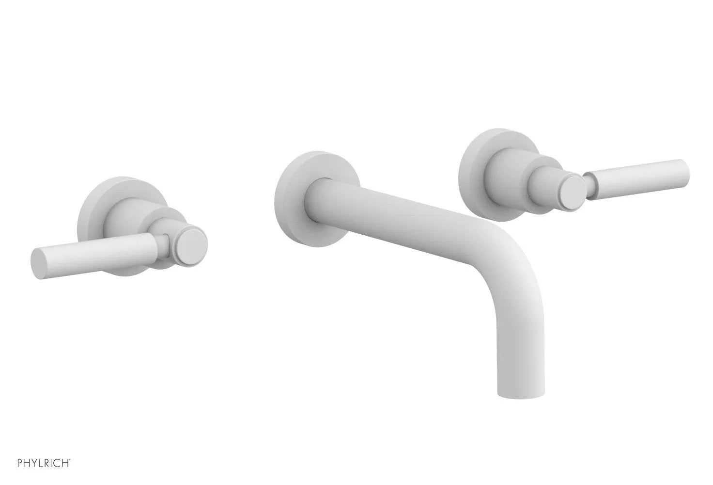 Phylrich BASIC Wall Lavatory Set 7 1/2" Spout - Lever Handles by Phylrich