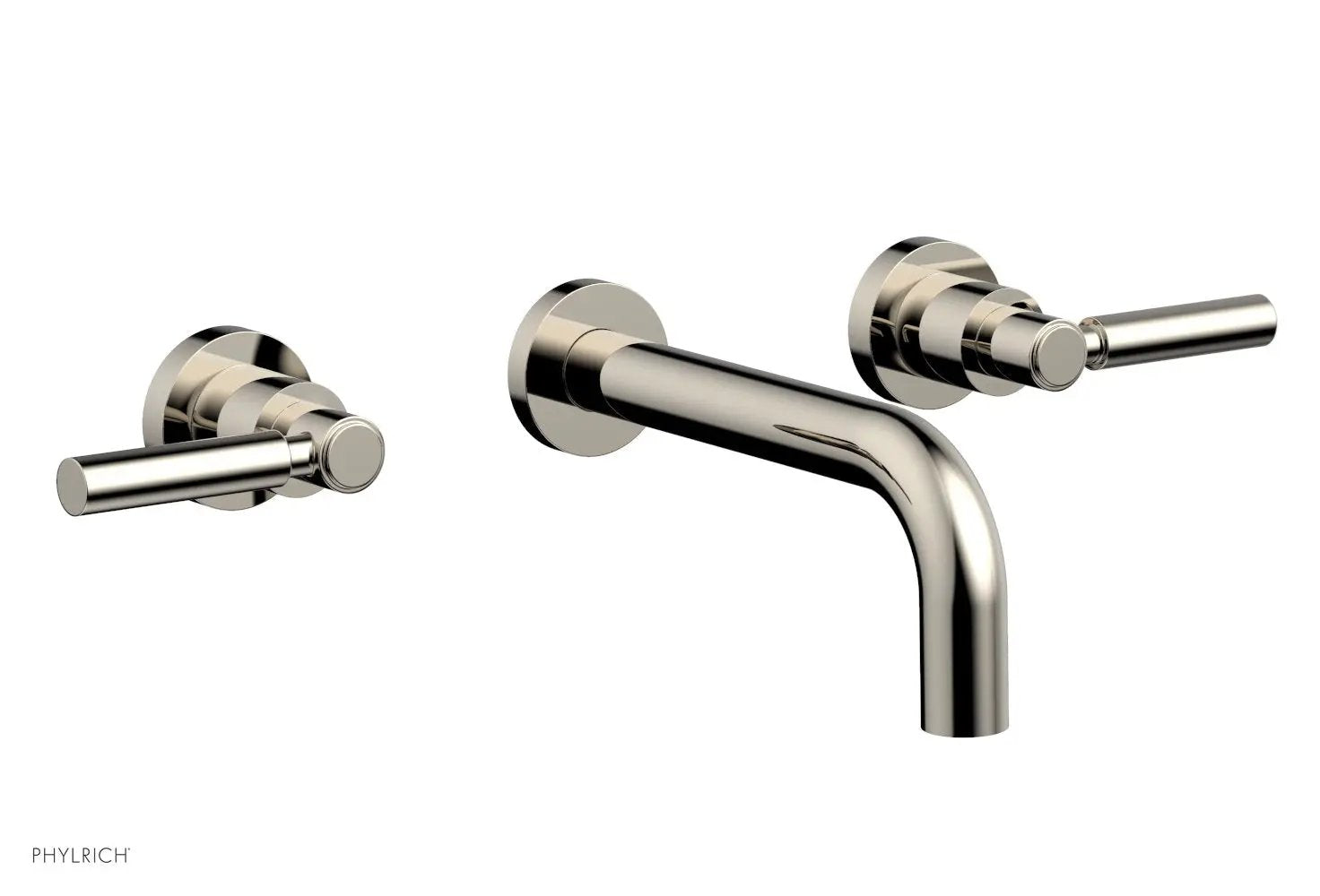 Phylrich BASIC Wall Lavatory Set 7 1/2" Spout - Lever Handles by Phylrich