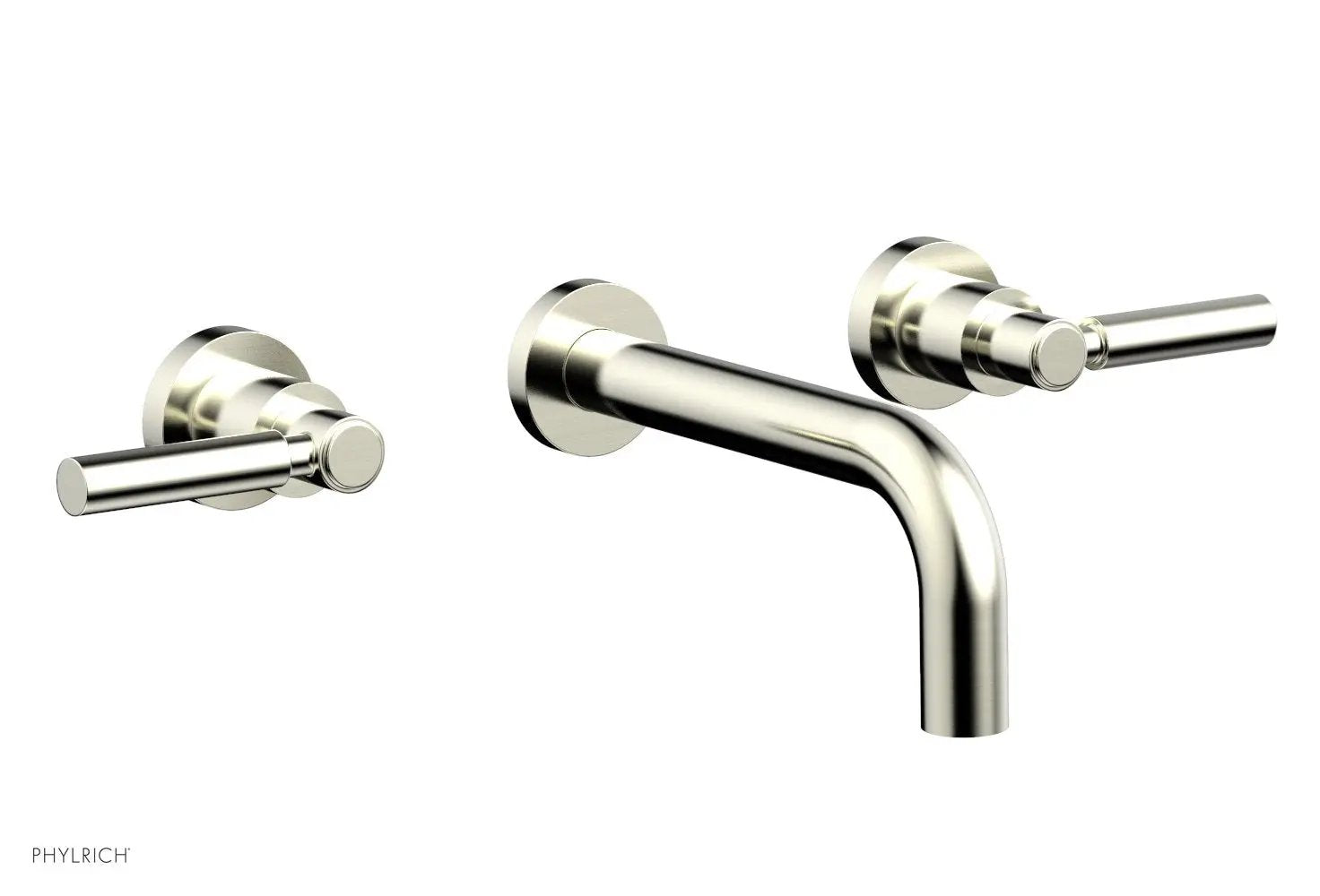 Phylrich BASIC Wall Lavatory Set 7 1/2" Spout - Lever Handles by Phylrich