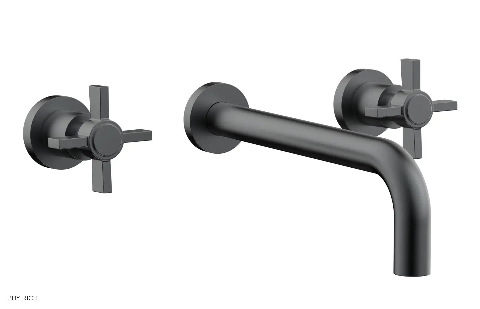 Phylrich BASIC Wall Lavatory Set 10" Spout - Blade Cross Handles by Phylrich