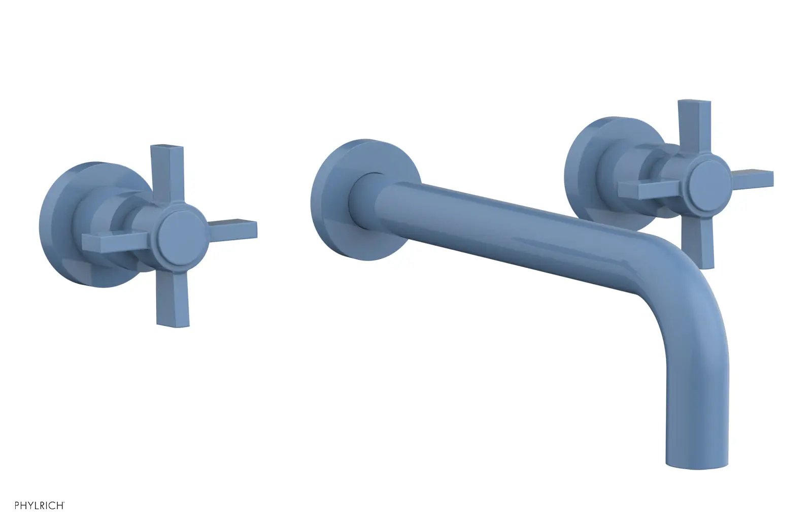 Phylrich BASIC Wall Lavatory Set 10" Spout - Blade Cross Handles by Phylrich
