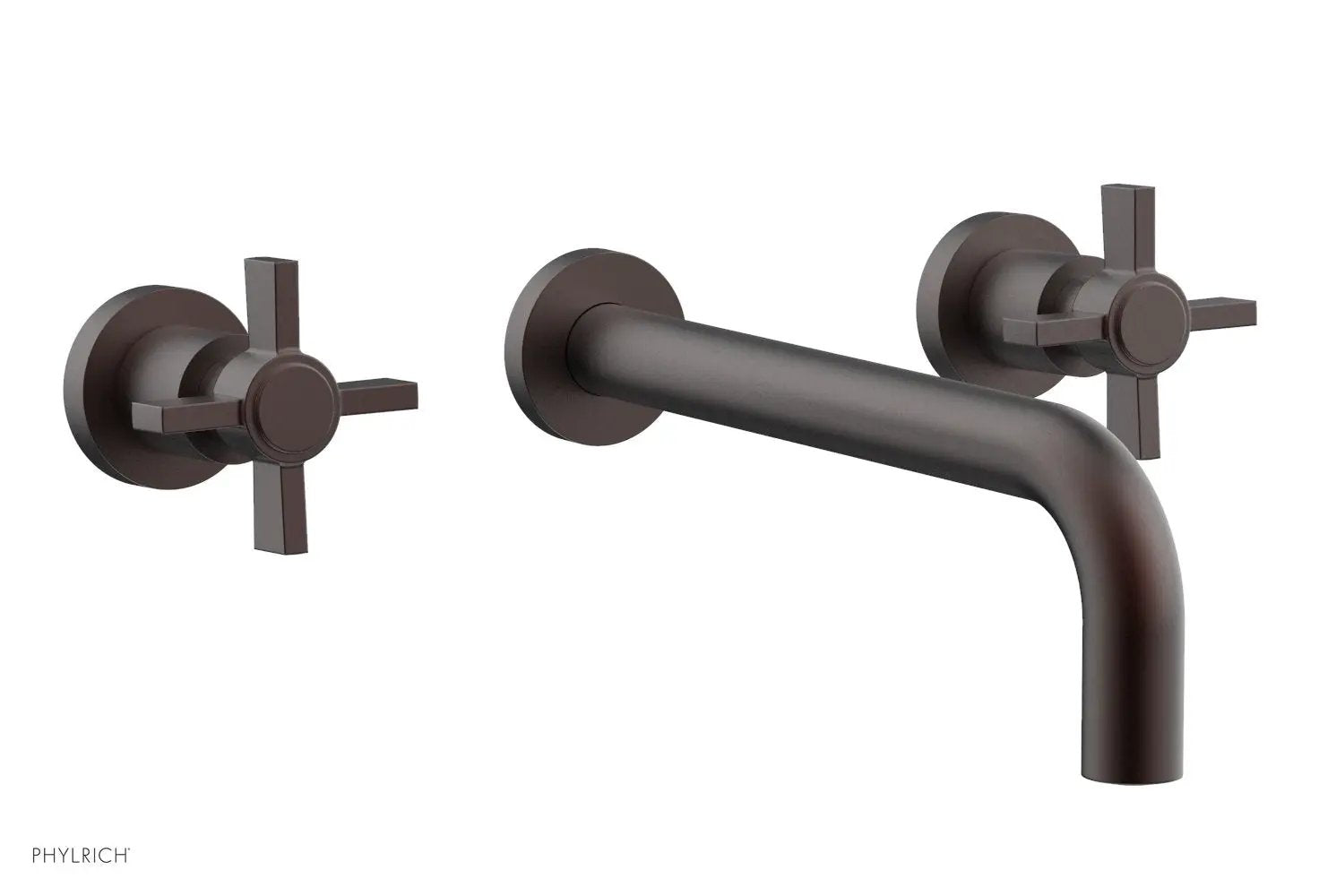 Phylrich BASIC Wall Lavatory Set 10" Spout - Blade Cross Handles by Phylrich