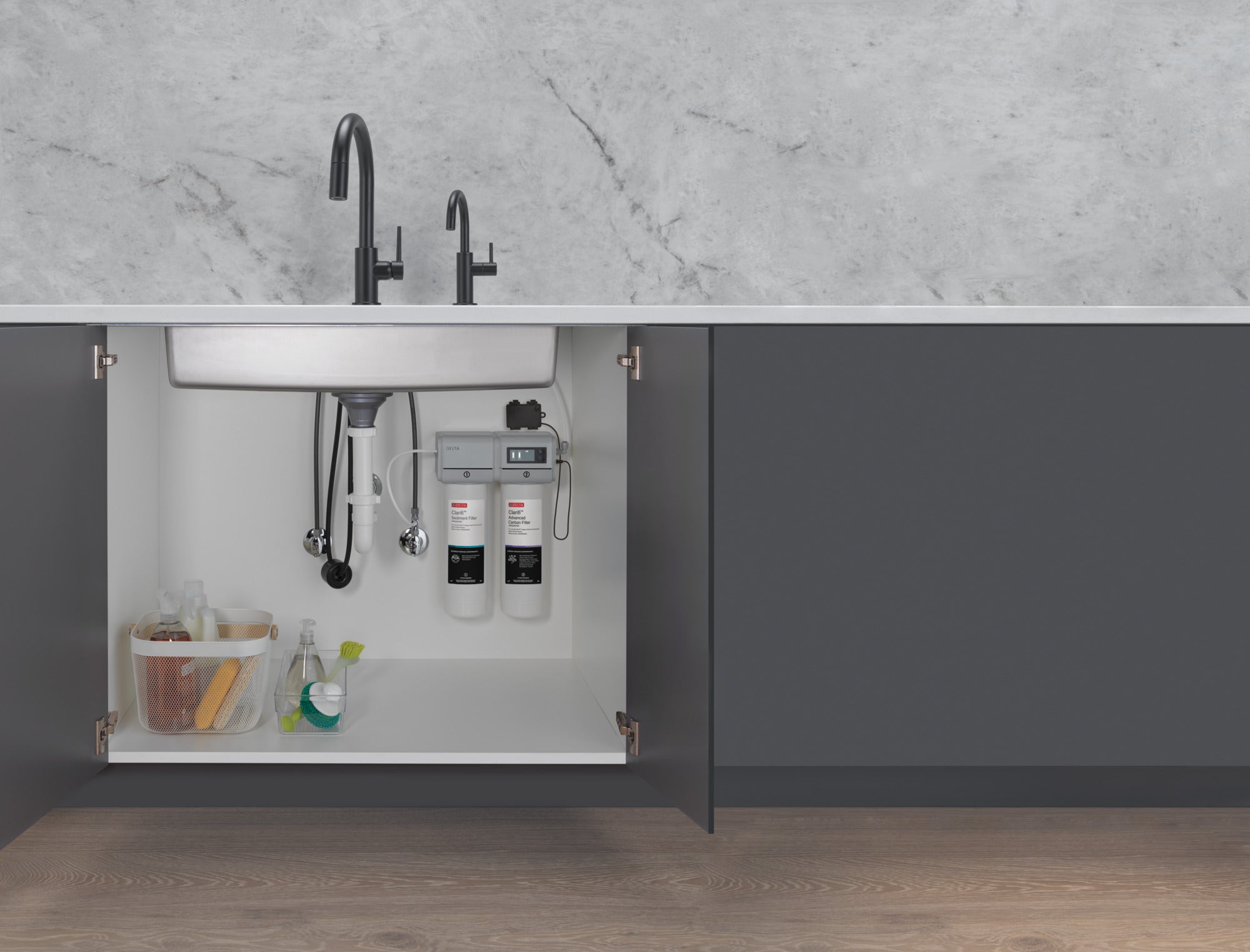 matte black kitchen faucet