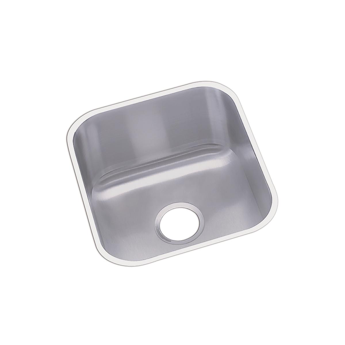 radiant satin single bowl undermount bar sink