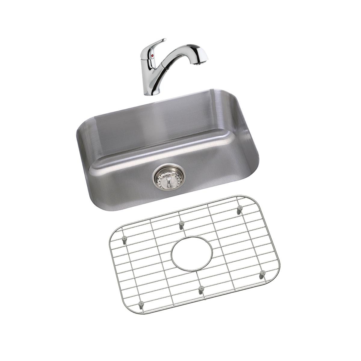 radiant satin single bowl undermount sink