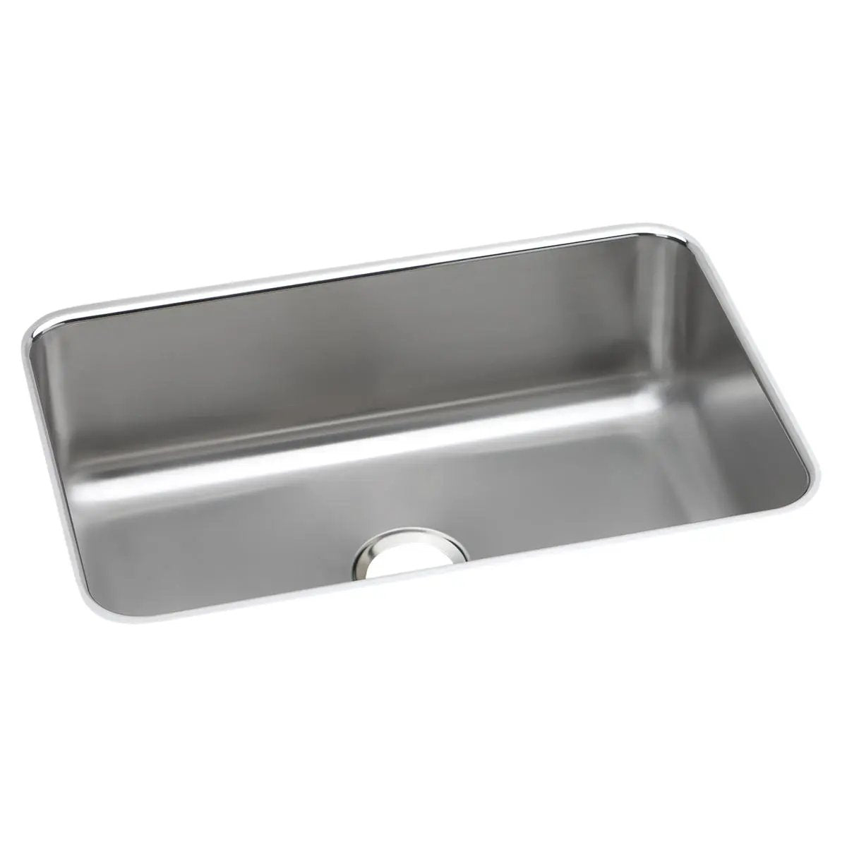 radiant satin single bowl undermount sink