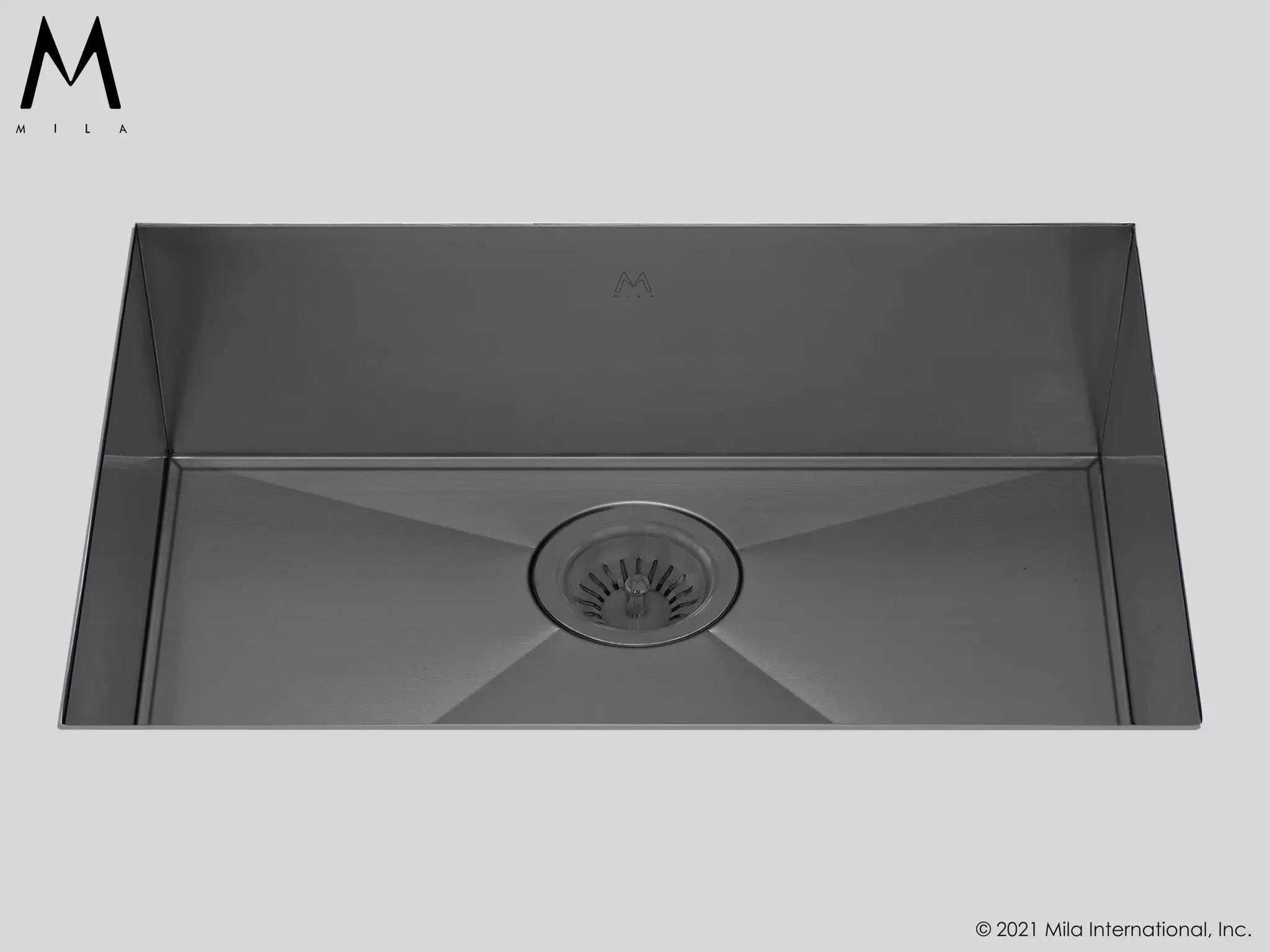 MILA ORION Single Bowl Under Mount 31 x 18.5 Kitchen Sink by Mila International