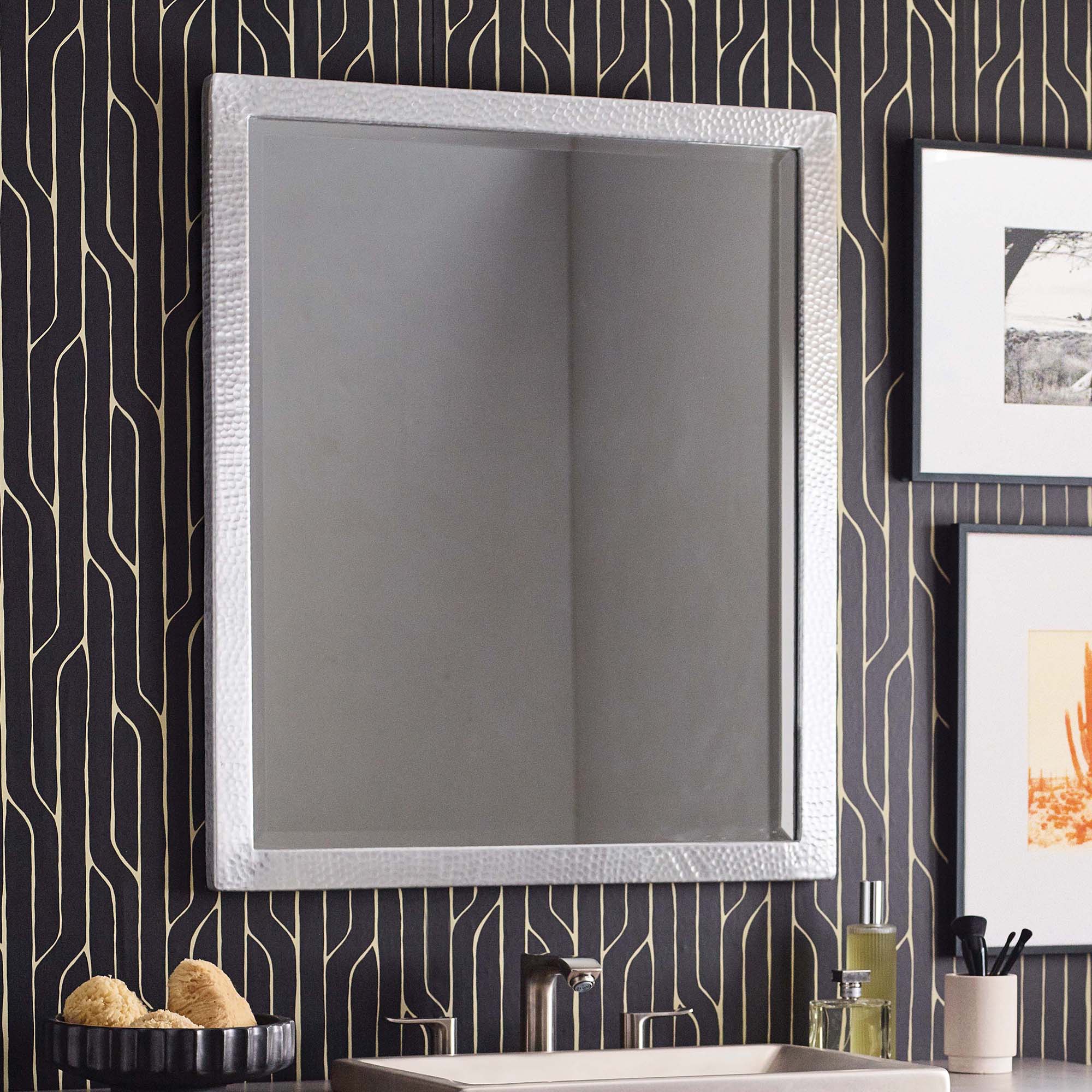 aluminum mirror