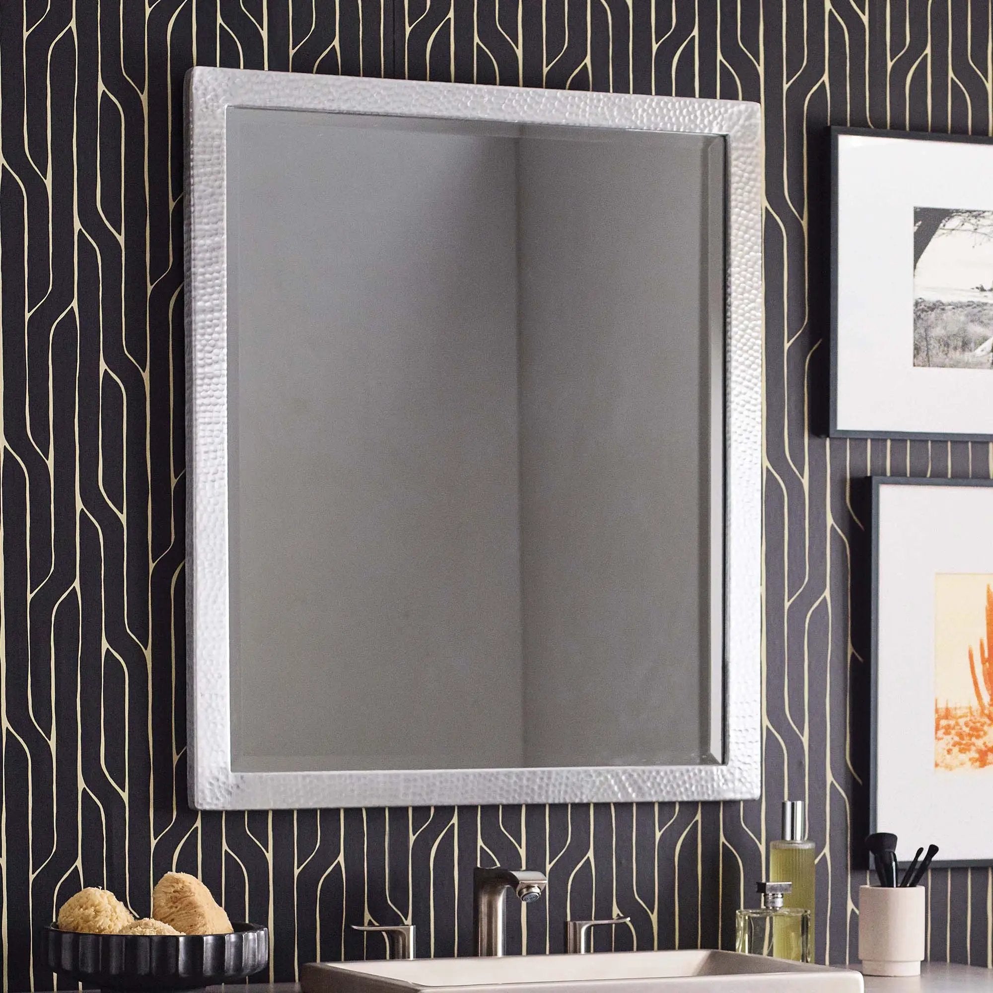 aluminum mirror