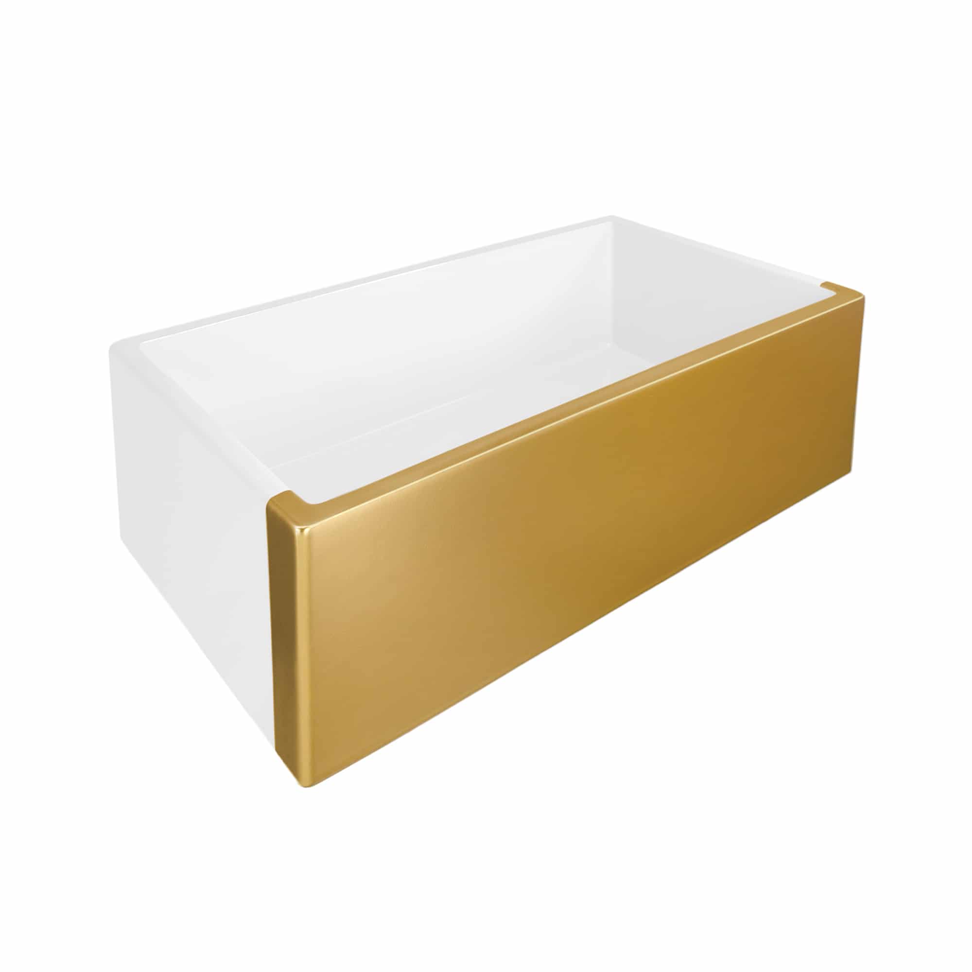 matte gold kitchen sink