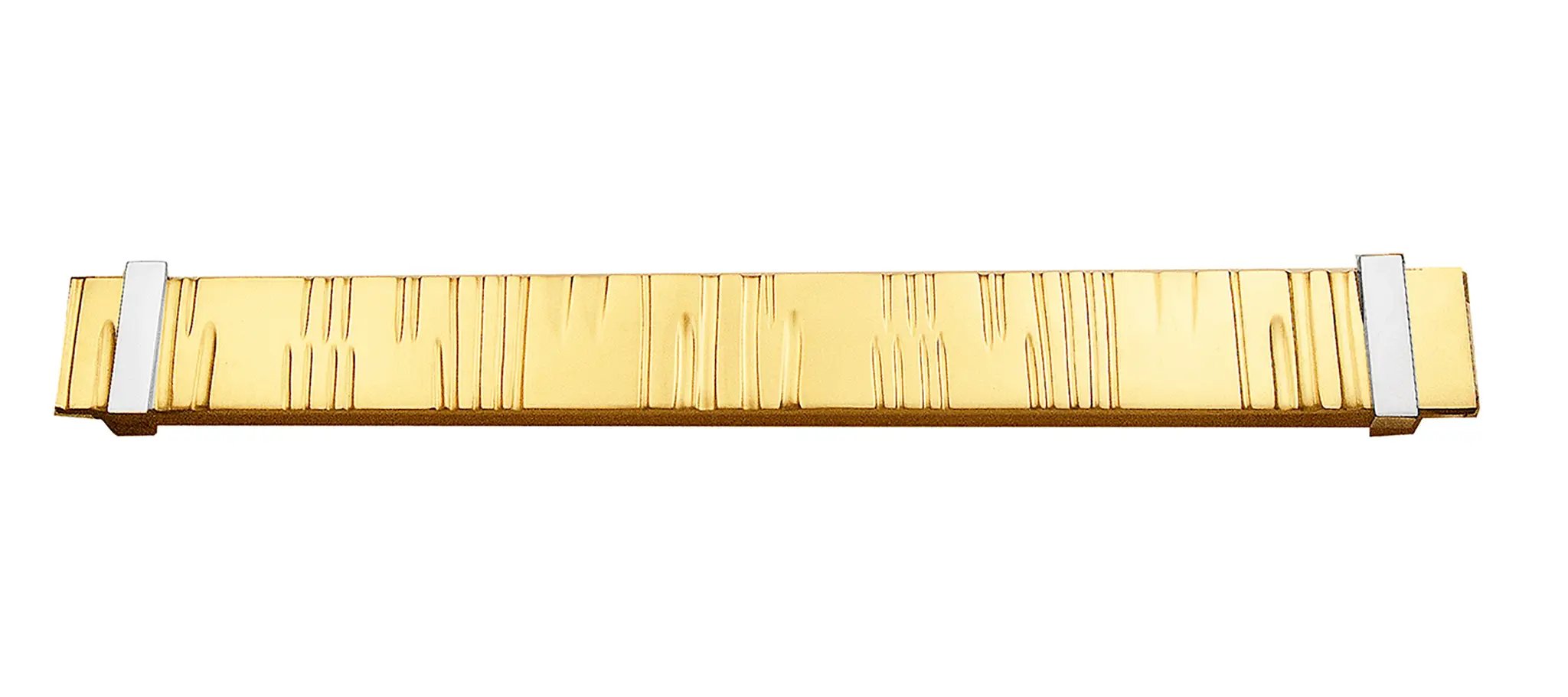 satin brass pull