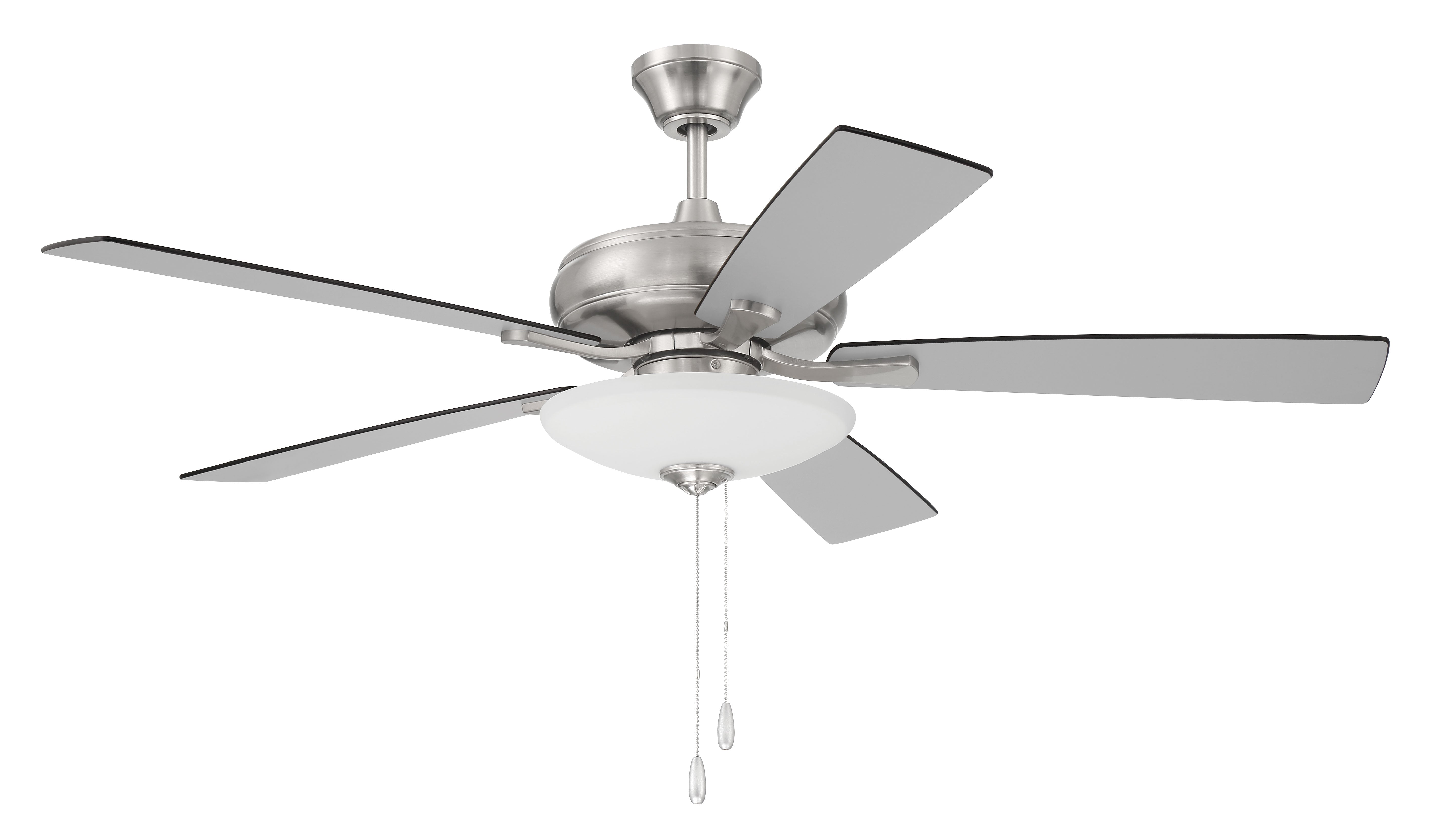 brushed polished nickel ceiling fans