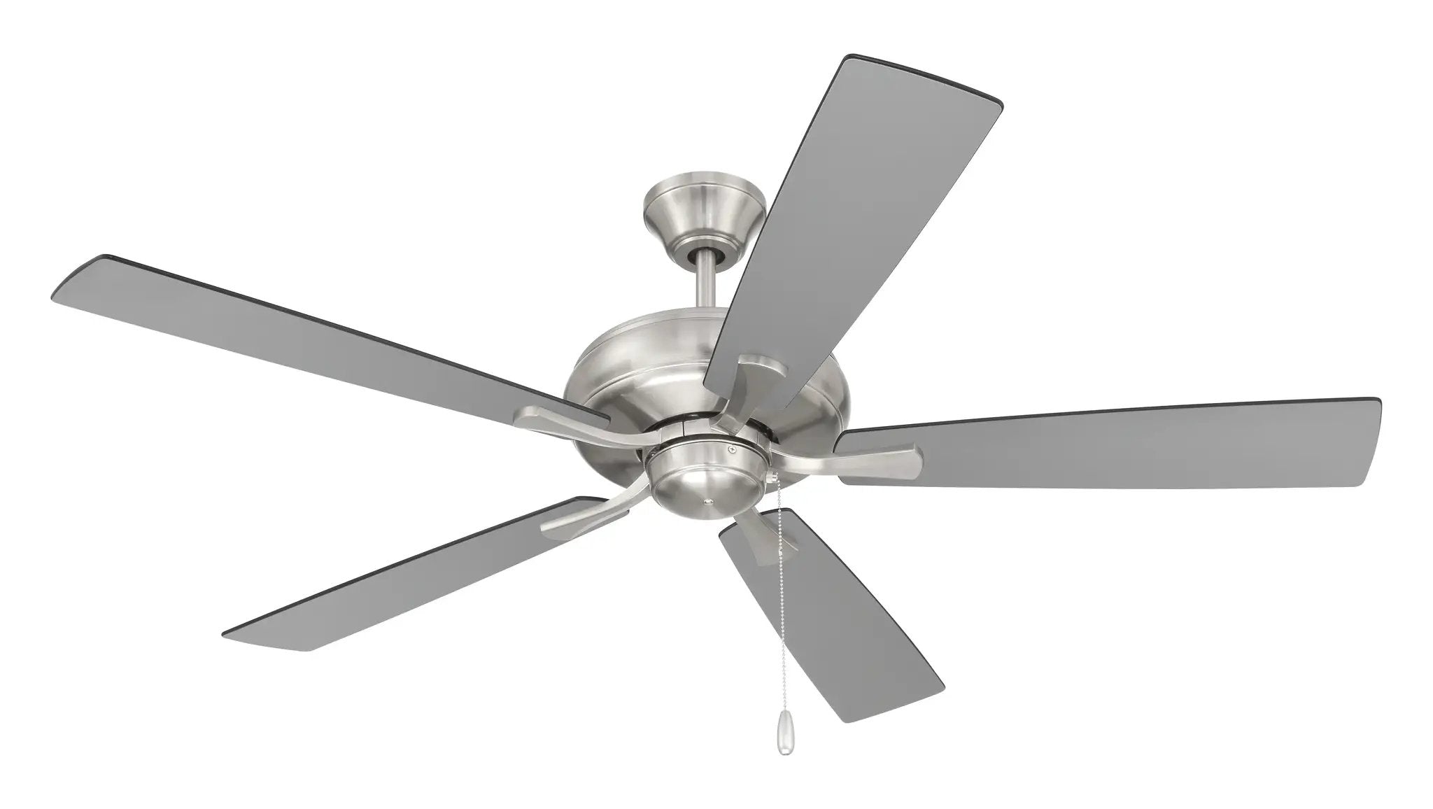 brushed polished nickel ceiling fans