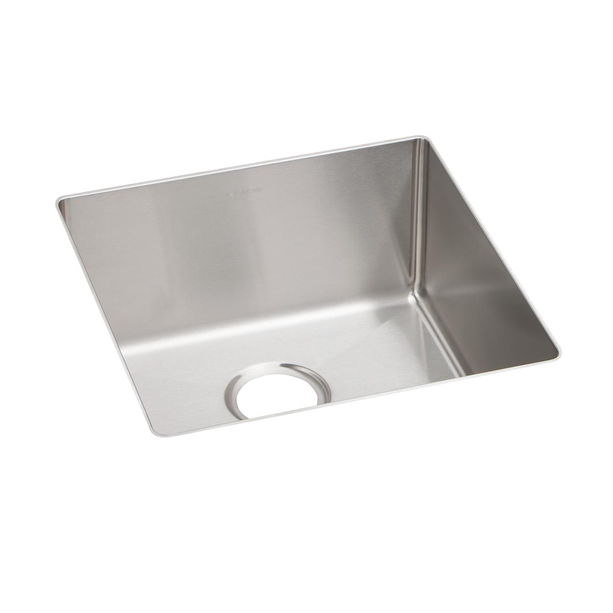 polished satin single bowl undermount sink