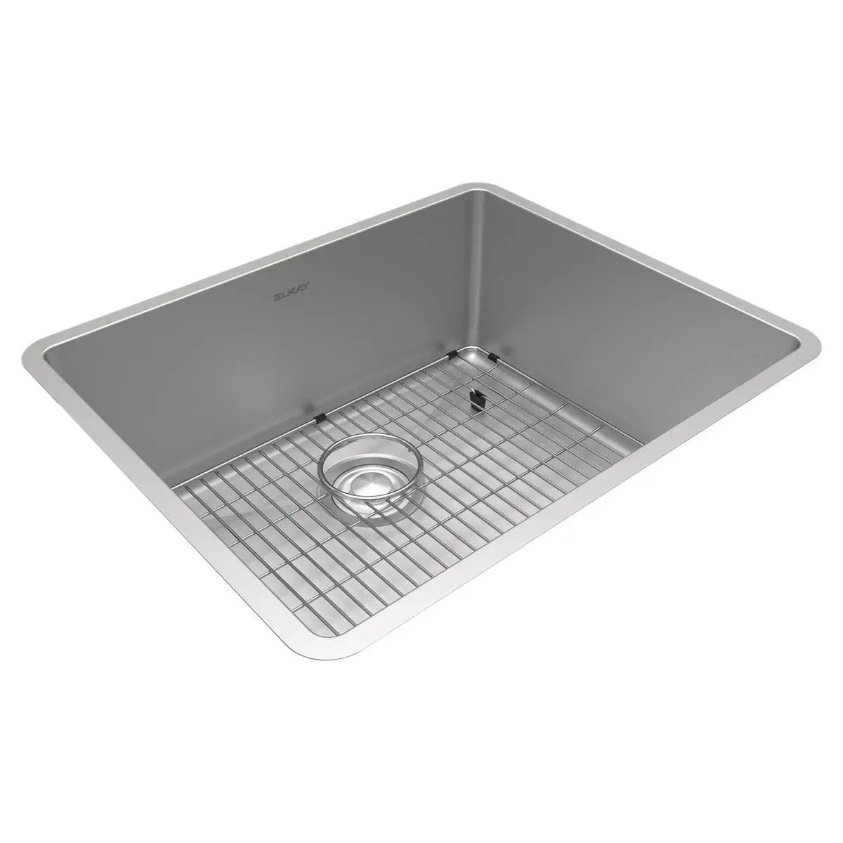 Elkay Crosstown 18 Gauge 22-1/2" x 18-1/2" x 9" Single Bowl Undermount Sink Kit by Elkay