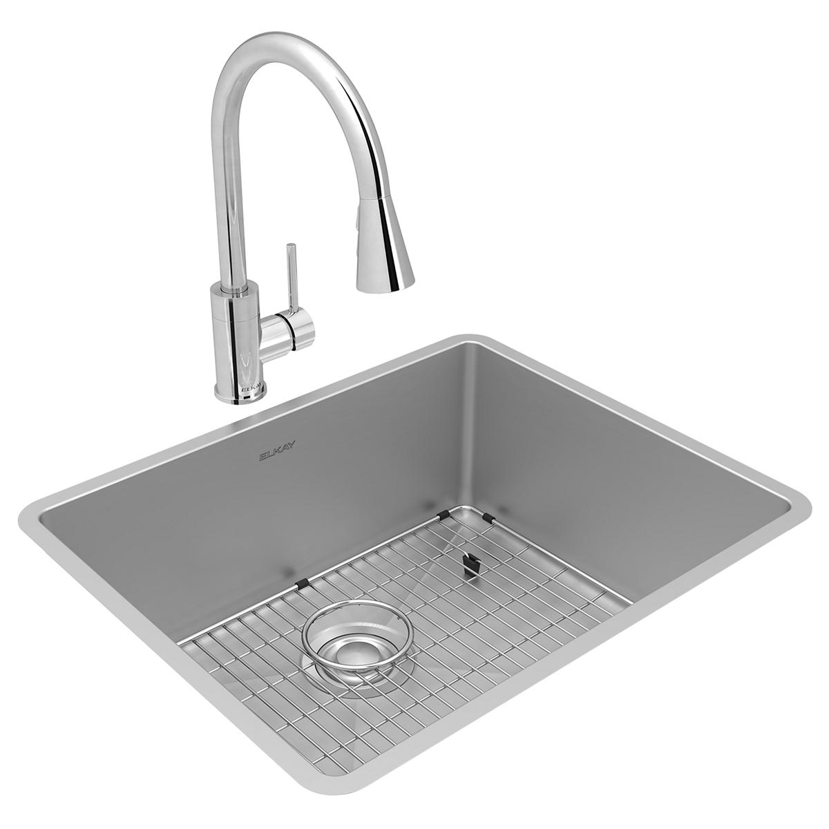 polished satin single bowl undermount sink