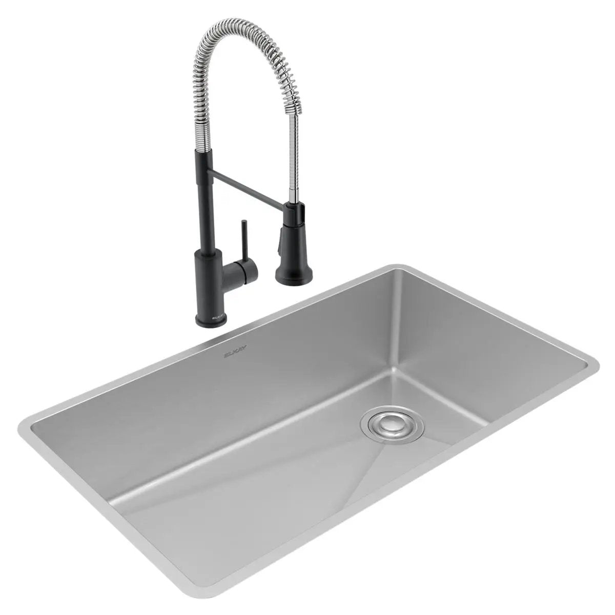 polished satin single bowl undermount sink