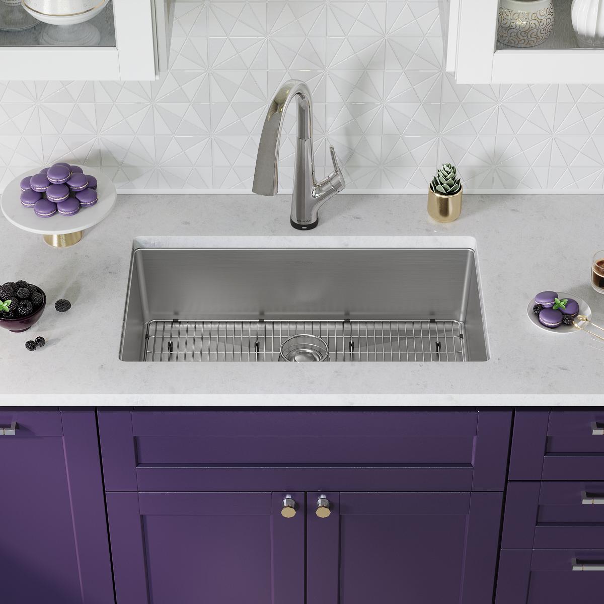 stainless steel single bowl dual mount sink kit