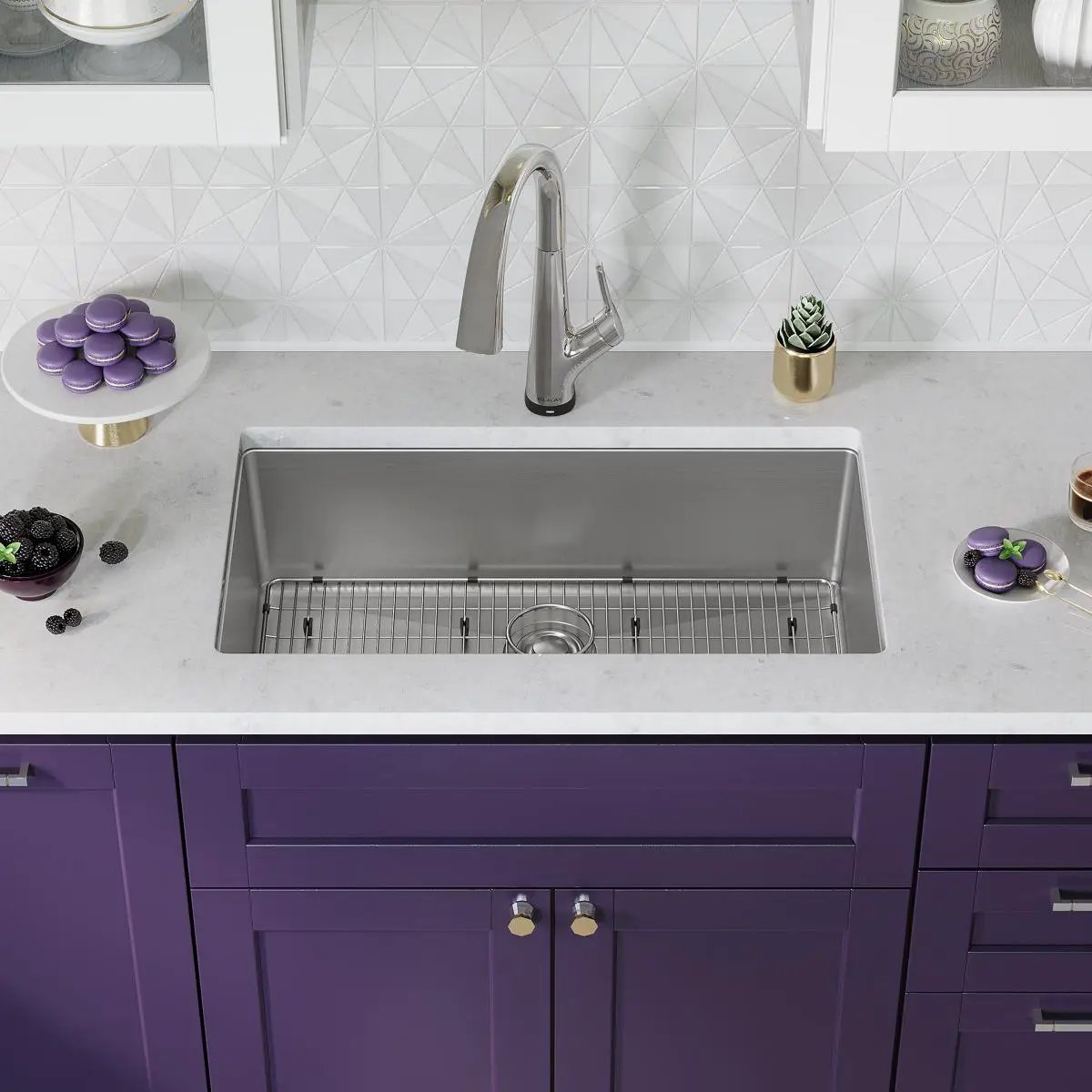 stainless steel single bowl dual mount sink kit