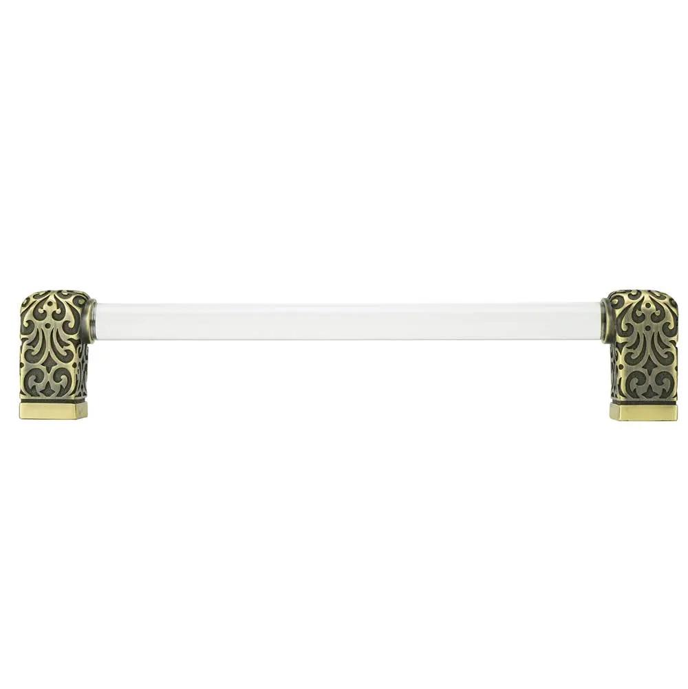 burnish brass pull