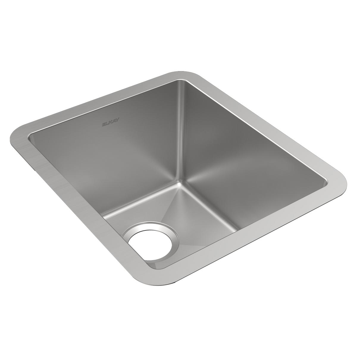 polished satin single bowl undermount sink