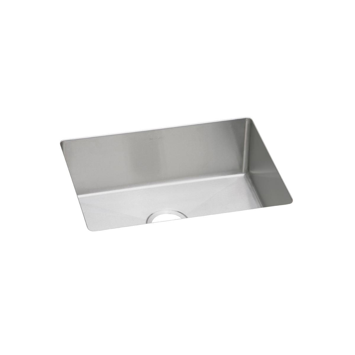 polished satin single bowl undermount sink