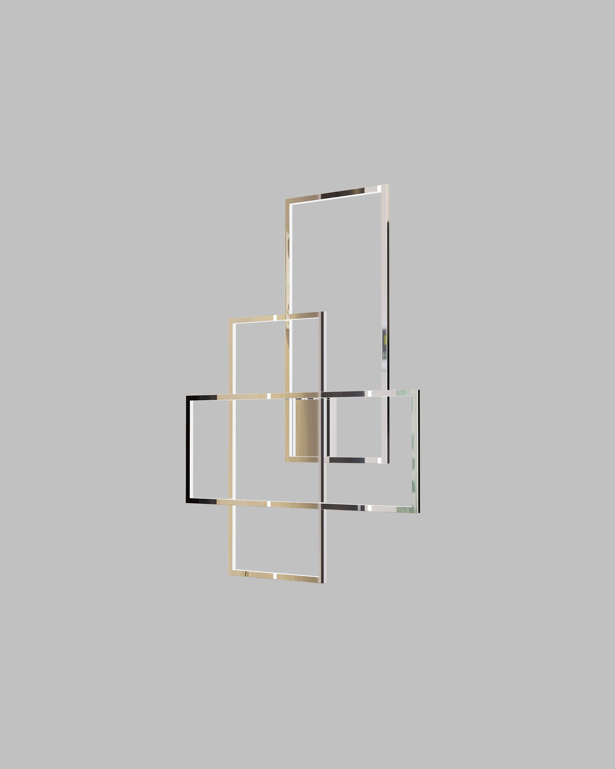 chrome wall sconce