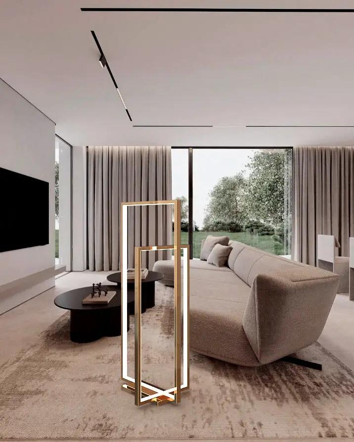 rose cooper floor lamp