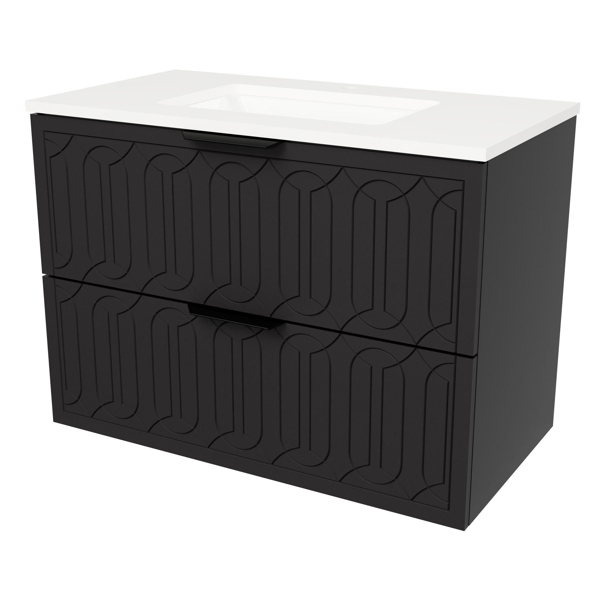 Timberline Elenora 36 inch Wall Hung Vanity Set