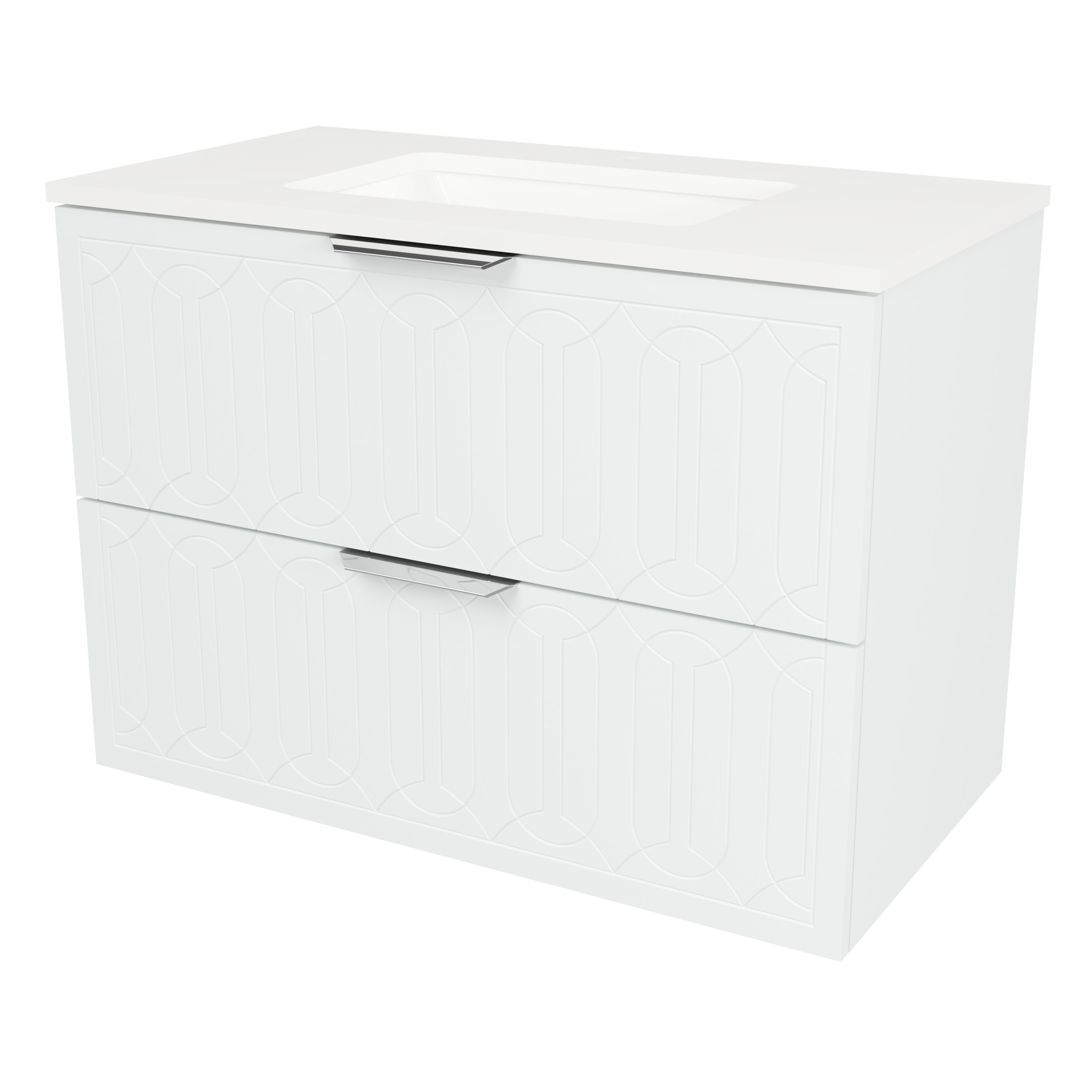 Timberline Elenora 36 inch Wall Hung Vanity Set by Timberline