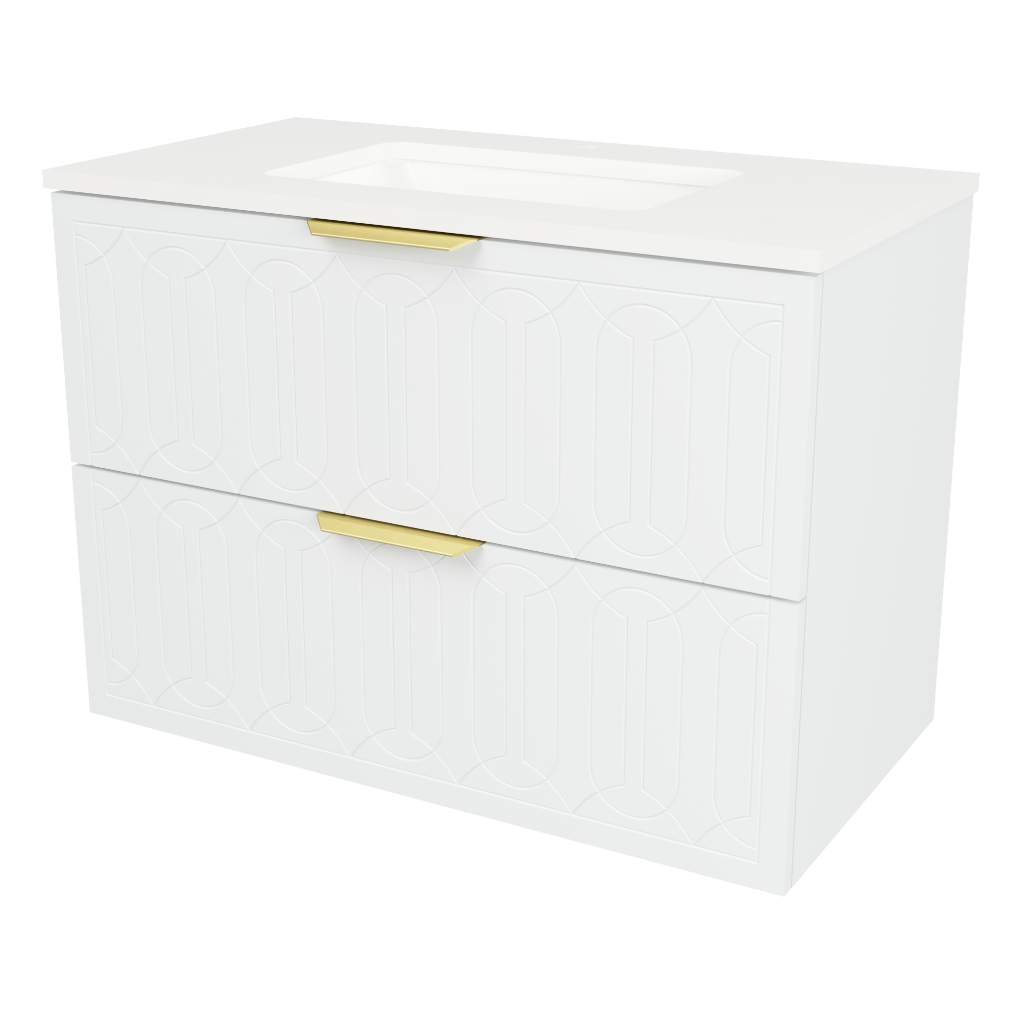Timberline Elenora 36 inch Wall Hung Vanity Set by Timberline