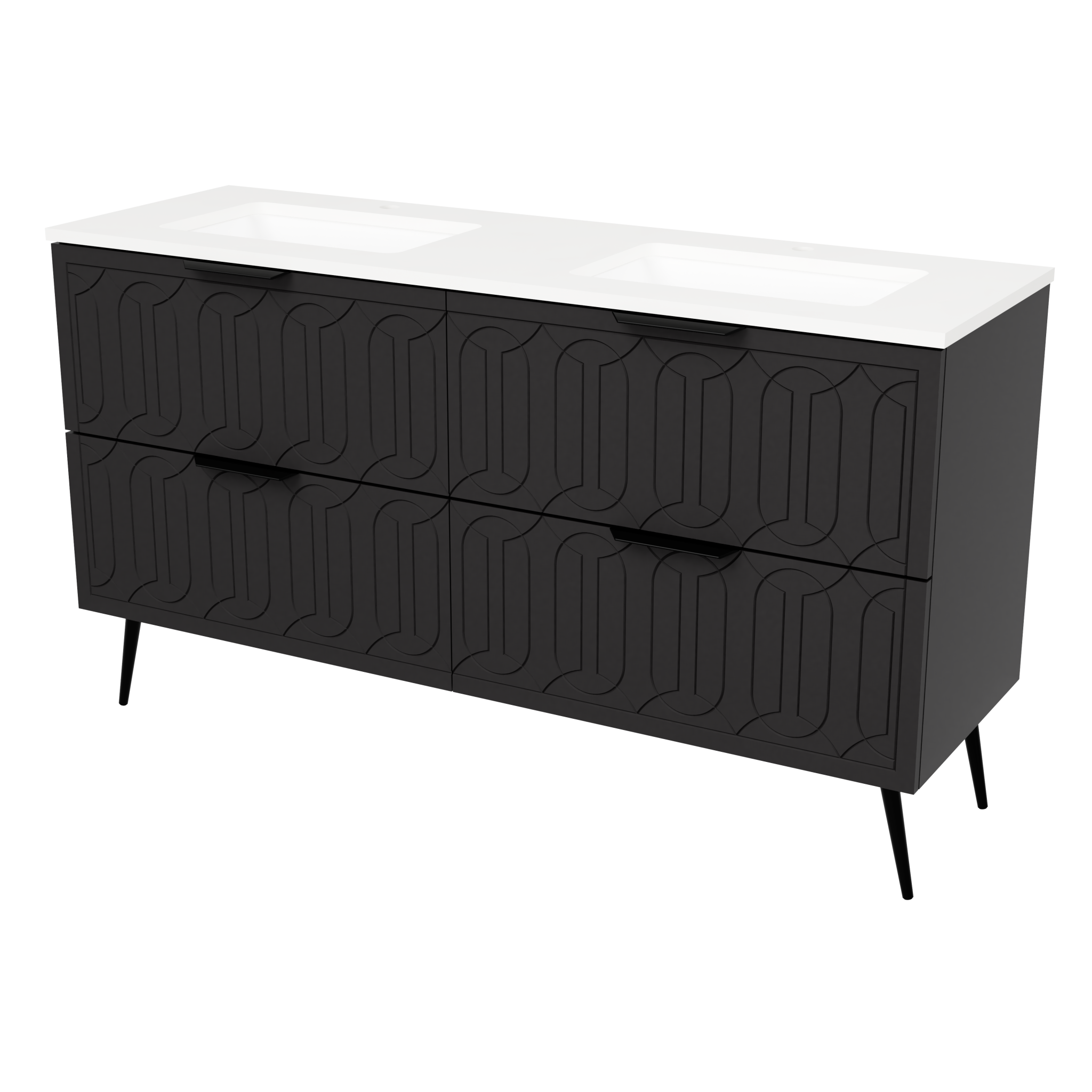 Timberline Elenora 60 inch Vanity Set by Timberline
