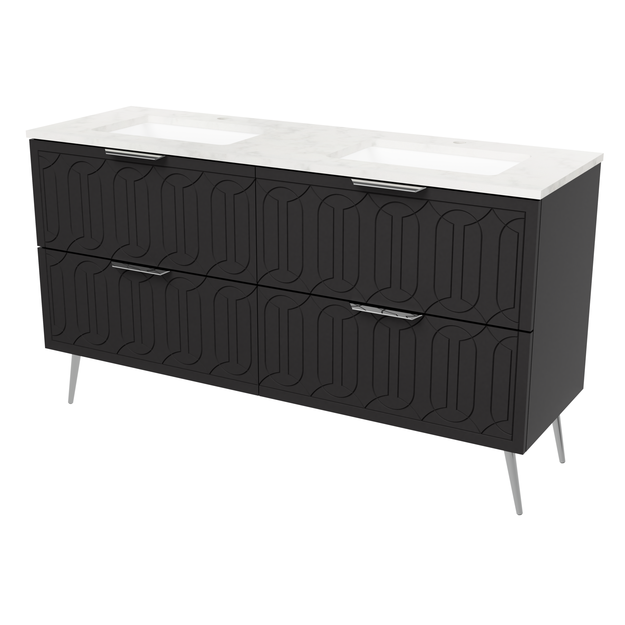 Timberline Elenora 60 inch Vanity Set by Timberline