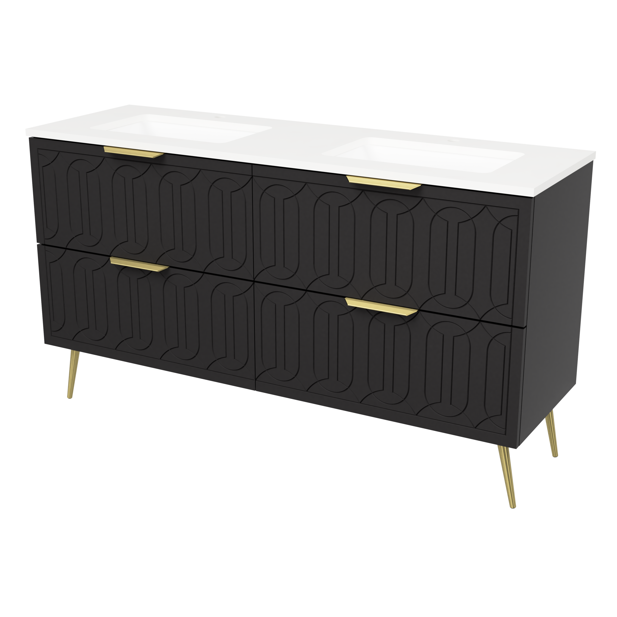 Timberline Elenora 60 inch Vanity Set by Timberline