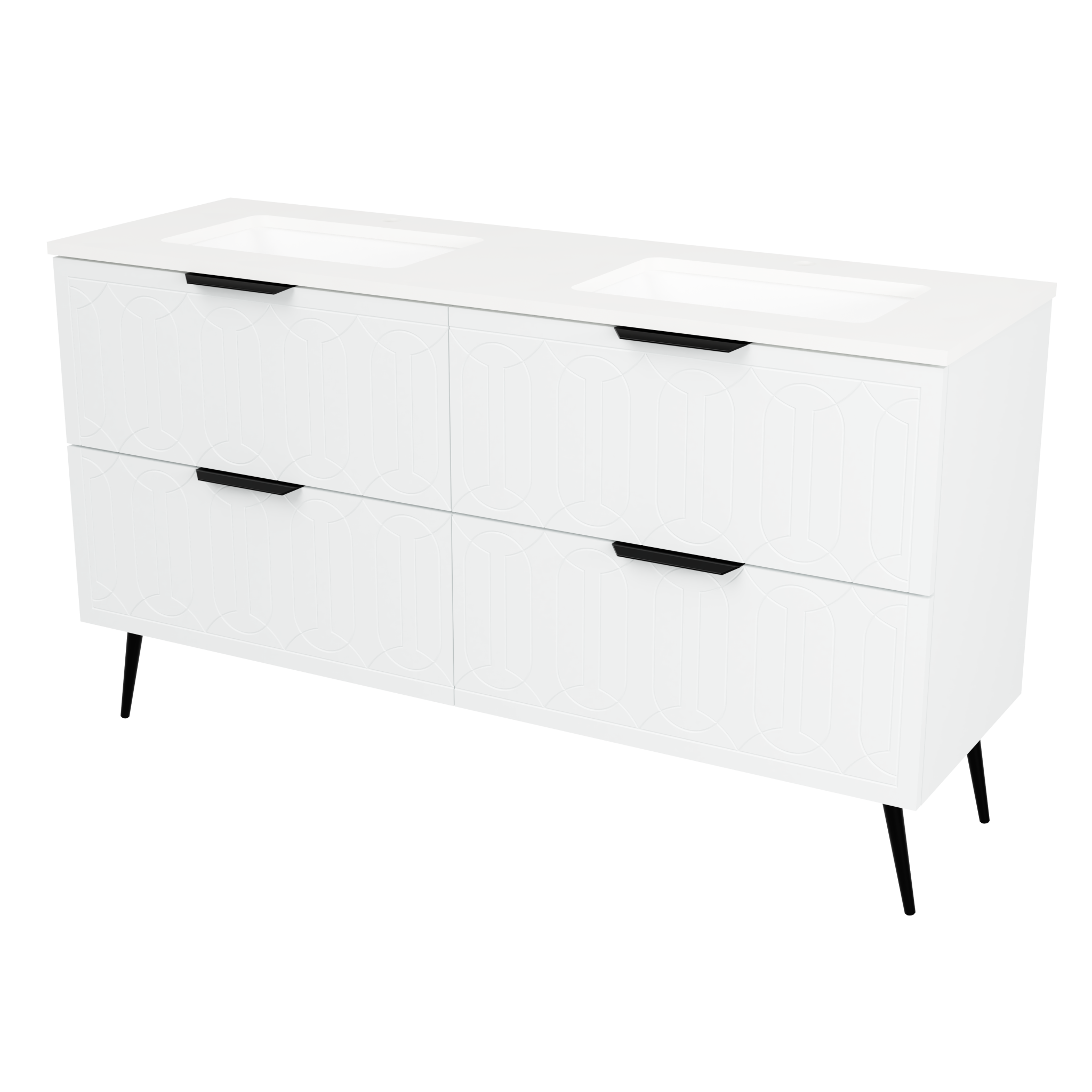 Timberline Elenora 60 inch Vanity Set by Timberline