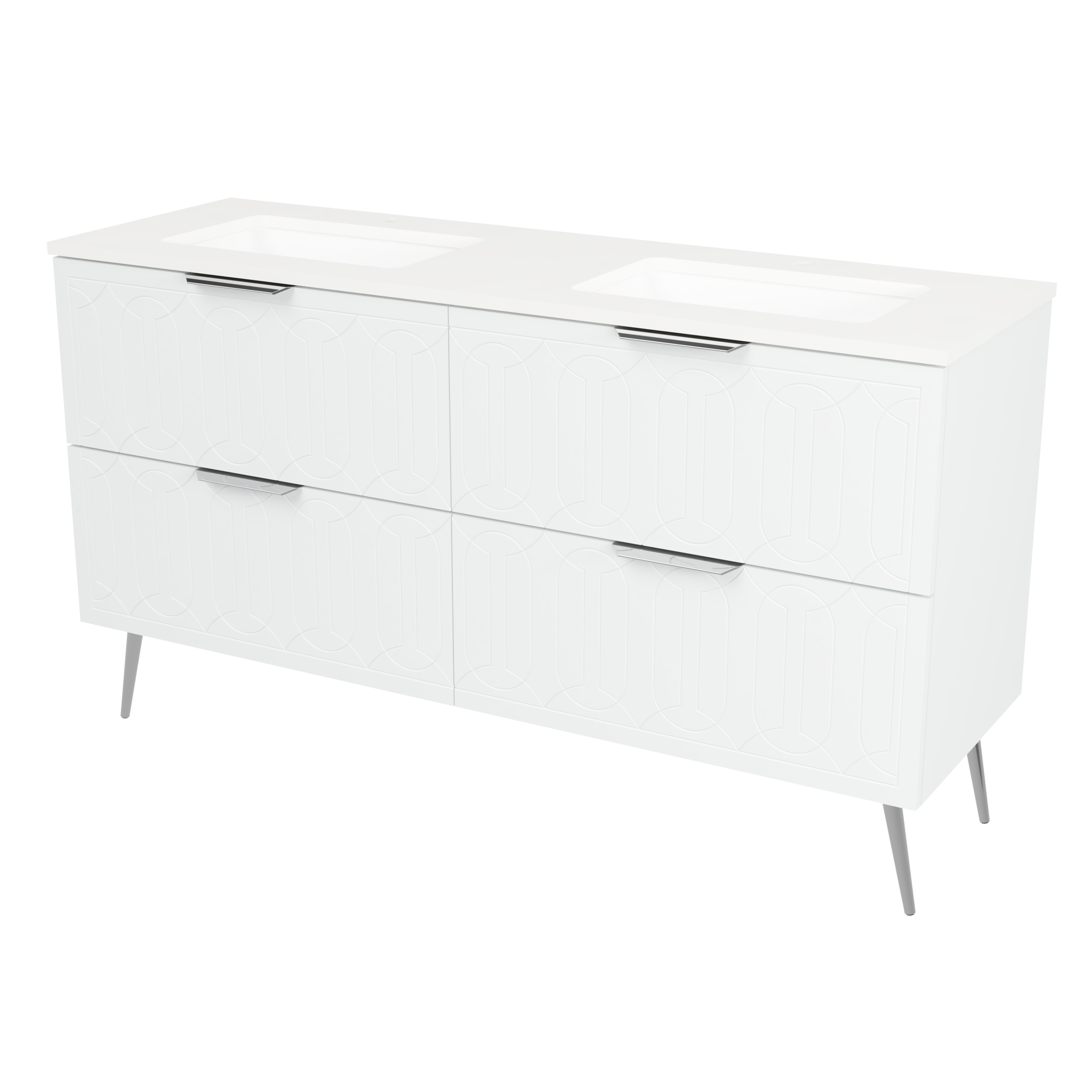 Timberline Elenora 60 inch Vanity Set by Timberline
