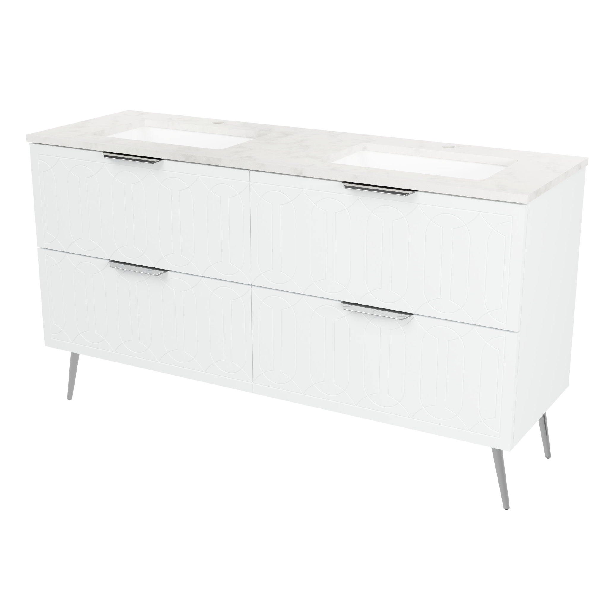 Timberline Elenora 60 inch Vanity Set by Timberline