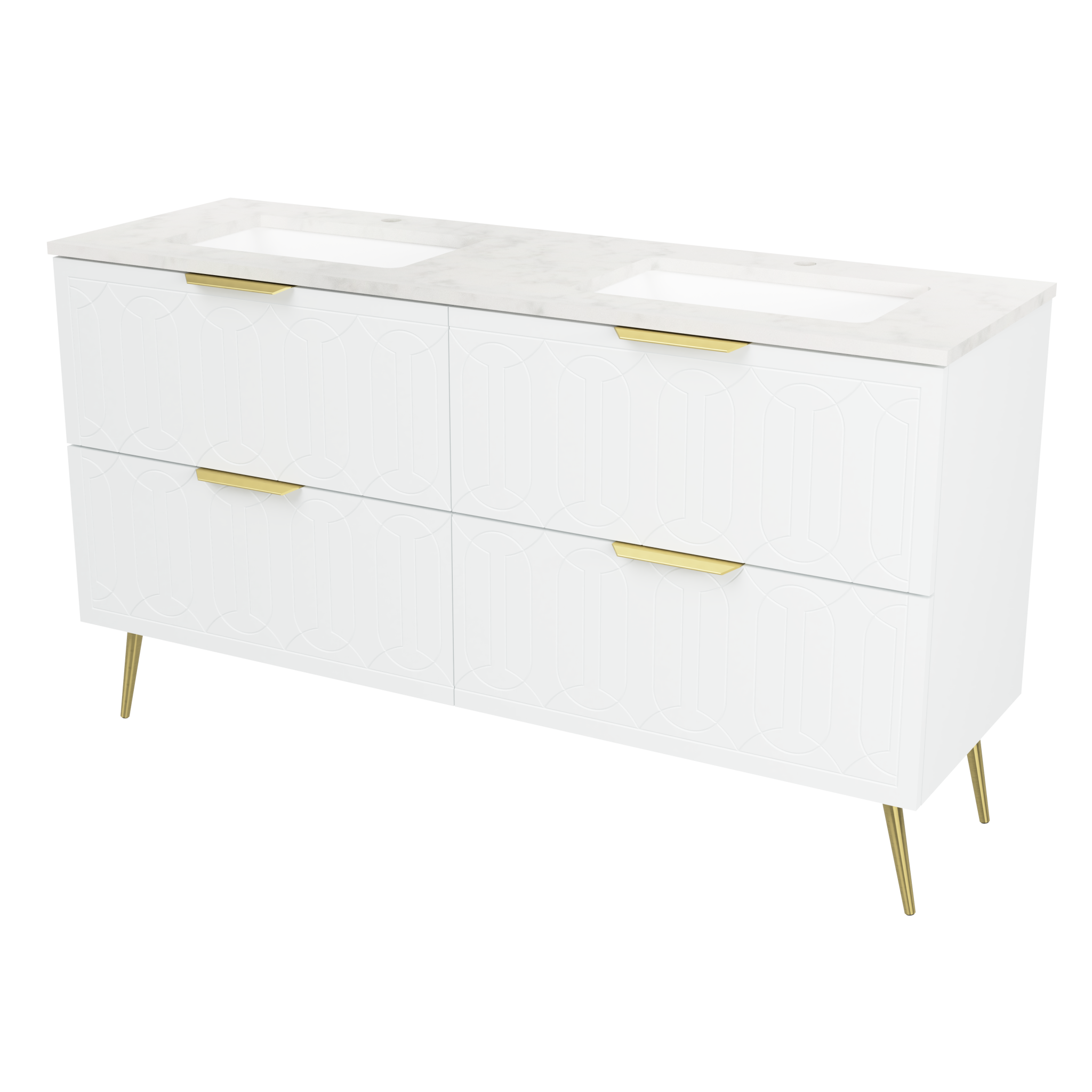 Timberline Elenora 60 inch Vanity Set by Timberline