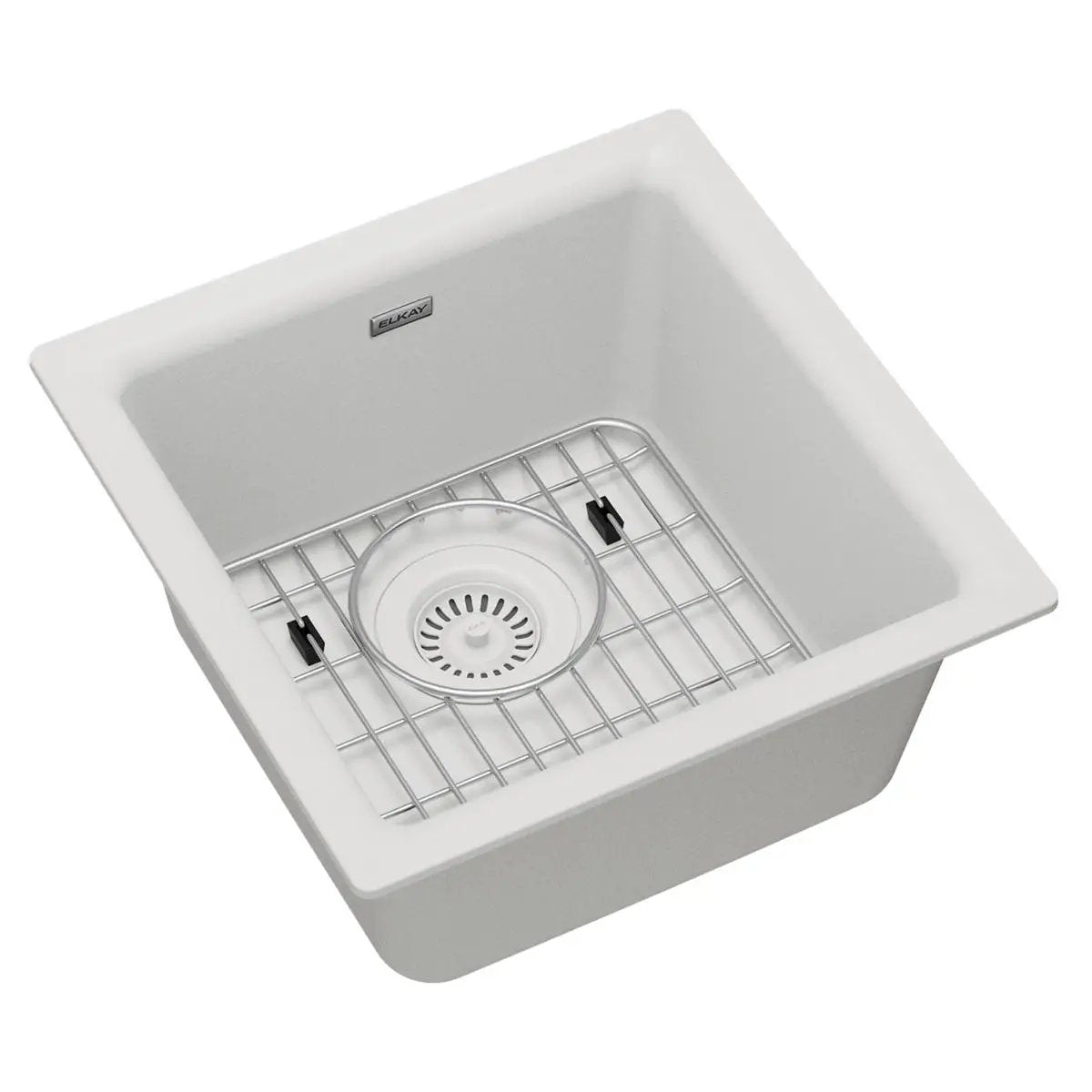 black single bowl dual mount bar sink