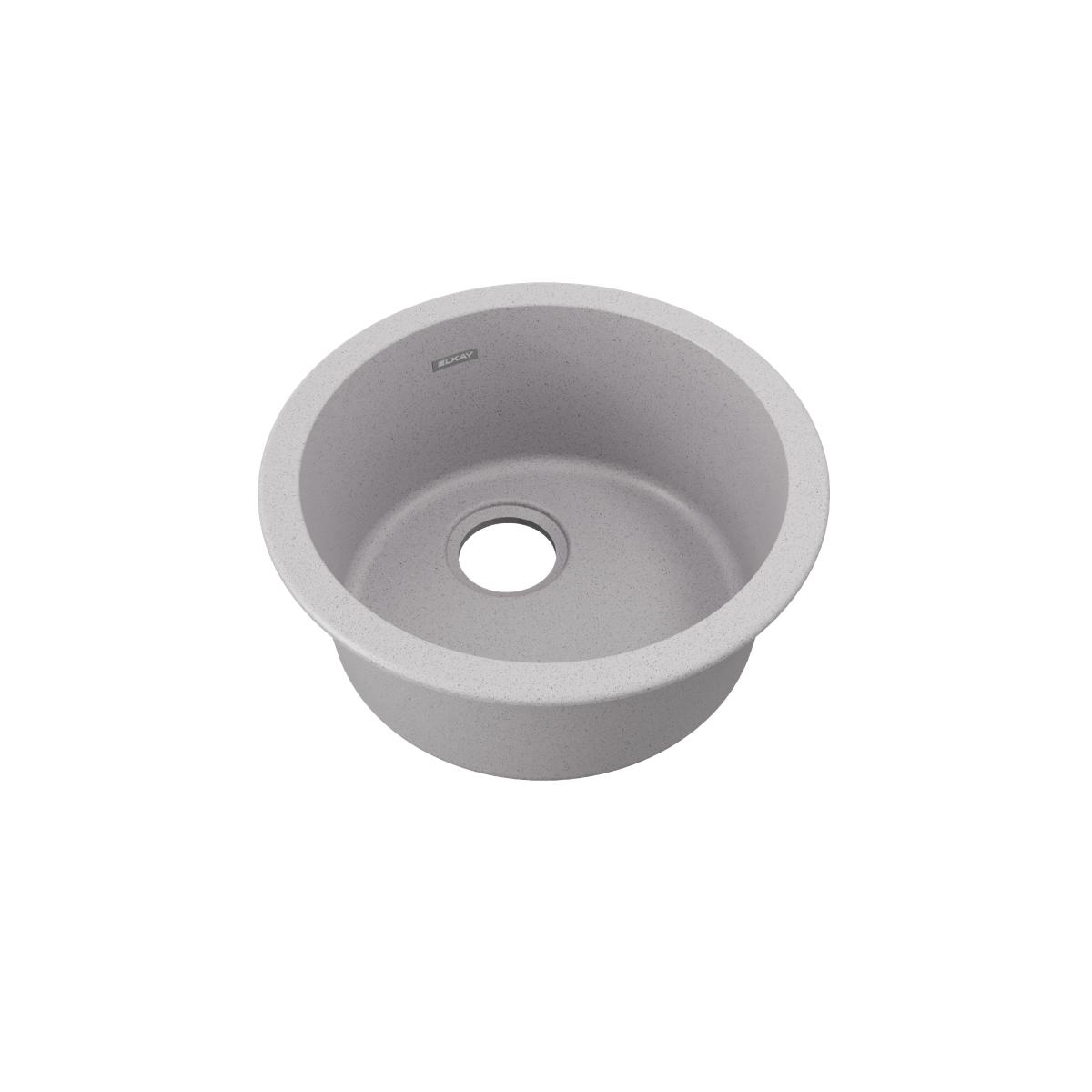 Elkay Quartz Classic 18-1/8" x 18-1/8" x 7-1/2" Single Bowl Dual Mount Bar Sink by Elkay
