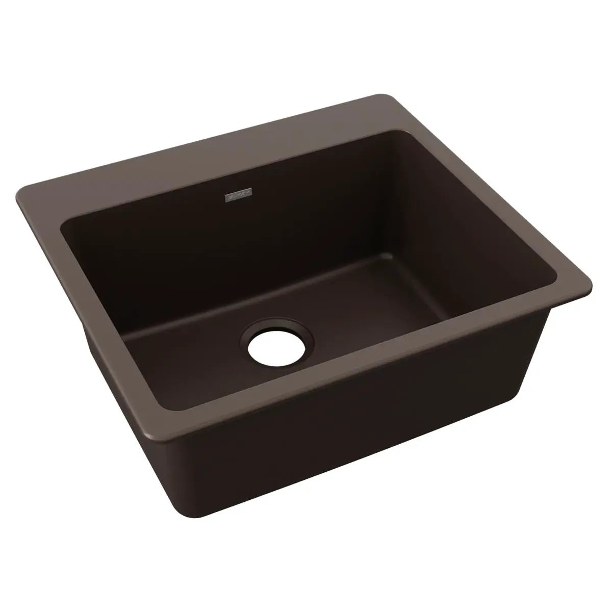 Elkay Quartz Classic 25" x 22" x 9-1/2" Single Bowl Drop-in Sink by Elkay