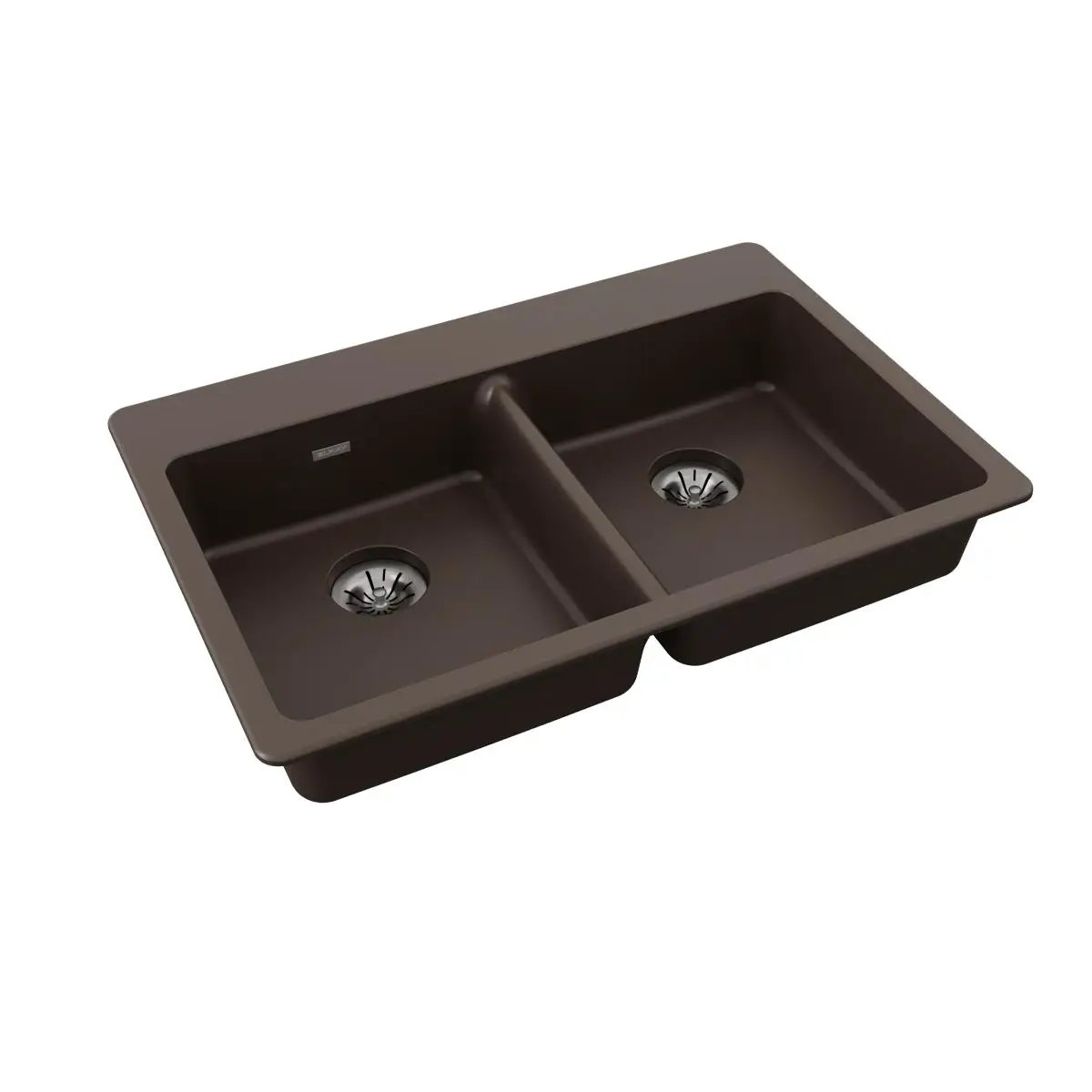 Elkay Quartz Classic 33" x 22" x 5-1/2" Double Bowl Drop-in ADA Sink with Perfect Drain by Elkay