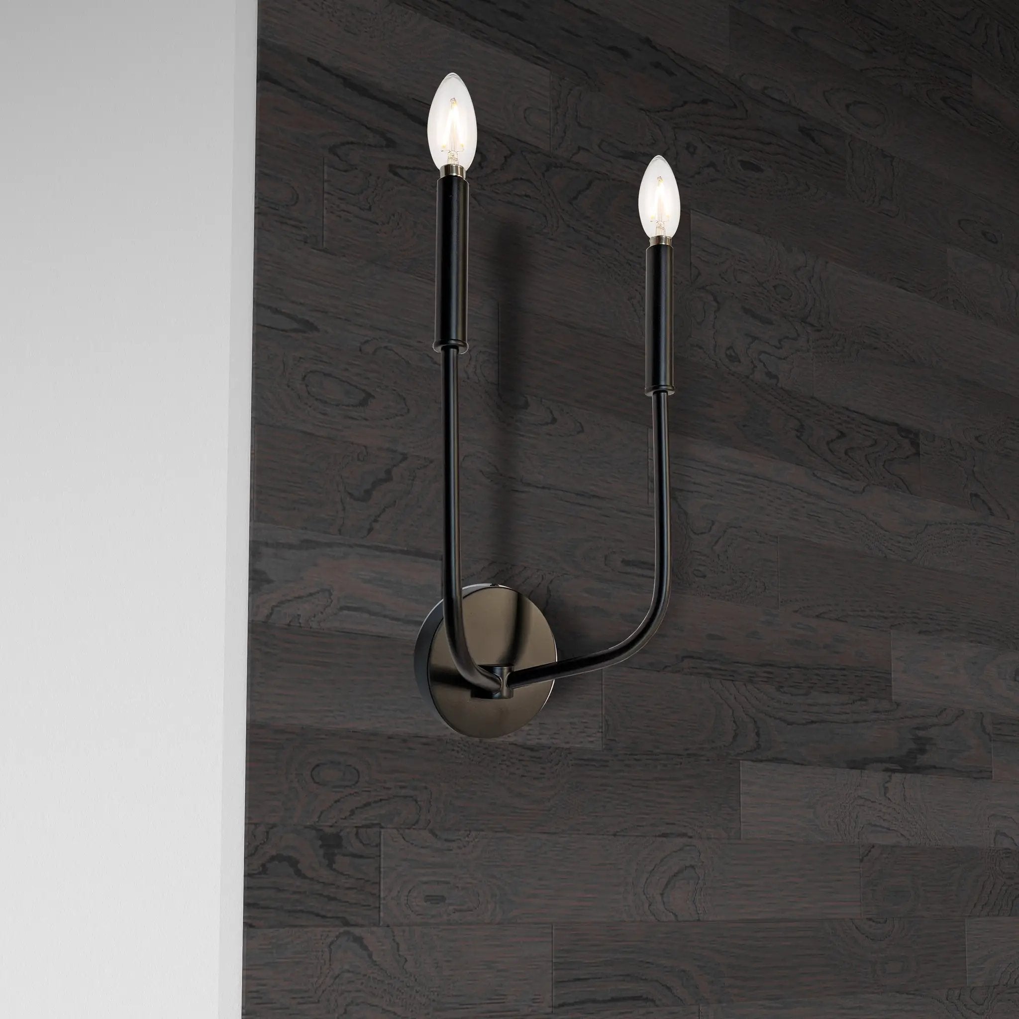 matte black wall mount