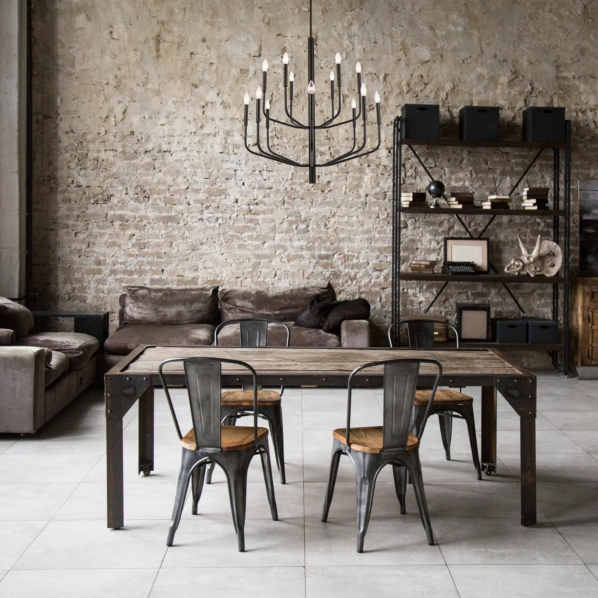 Dainolite 14 Light Incandescent Chandelier by Dainolite