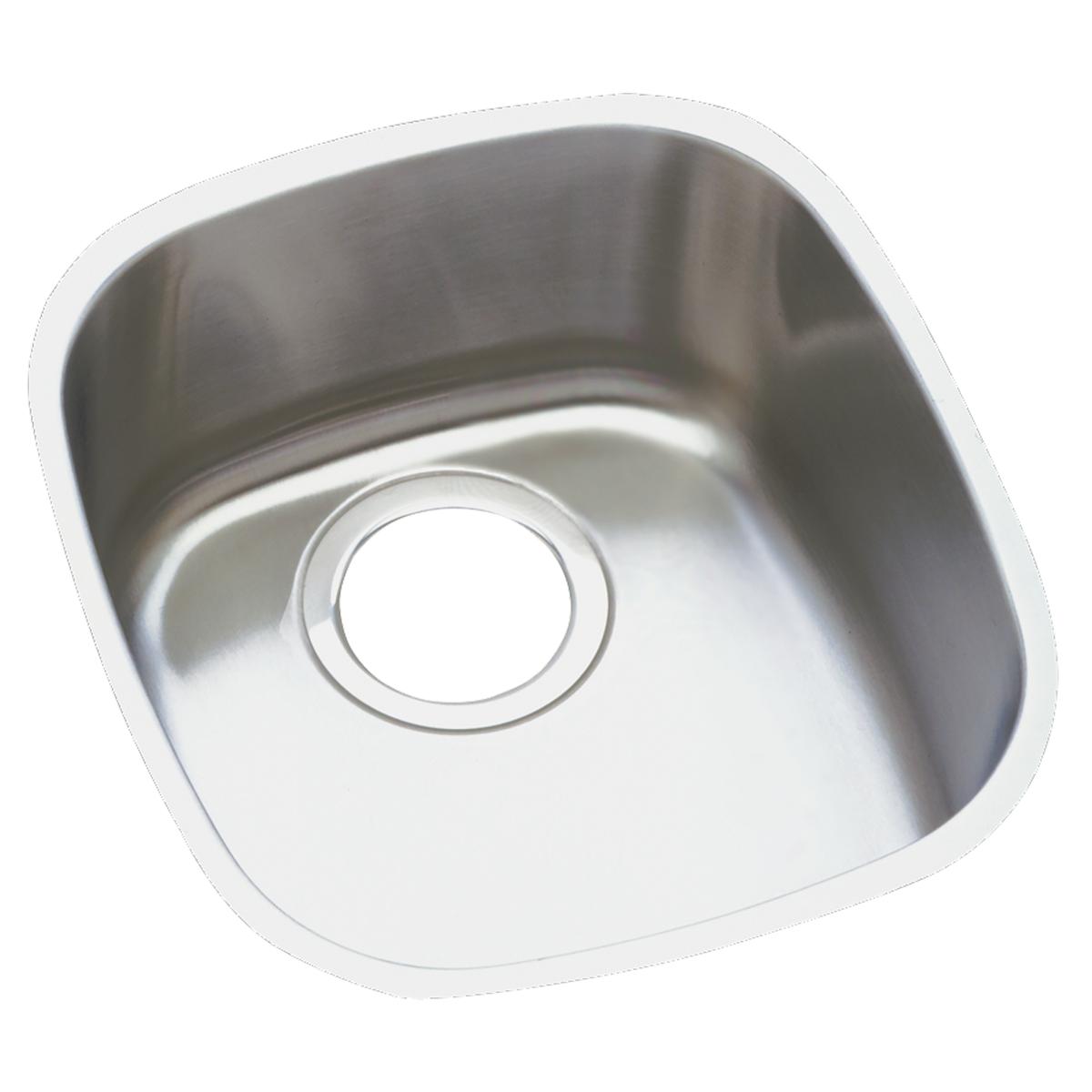 lustrous satin single bowl undermount sink kit
