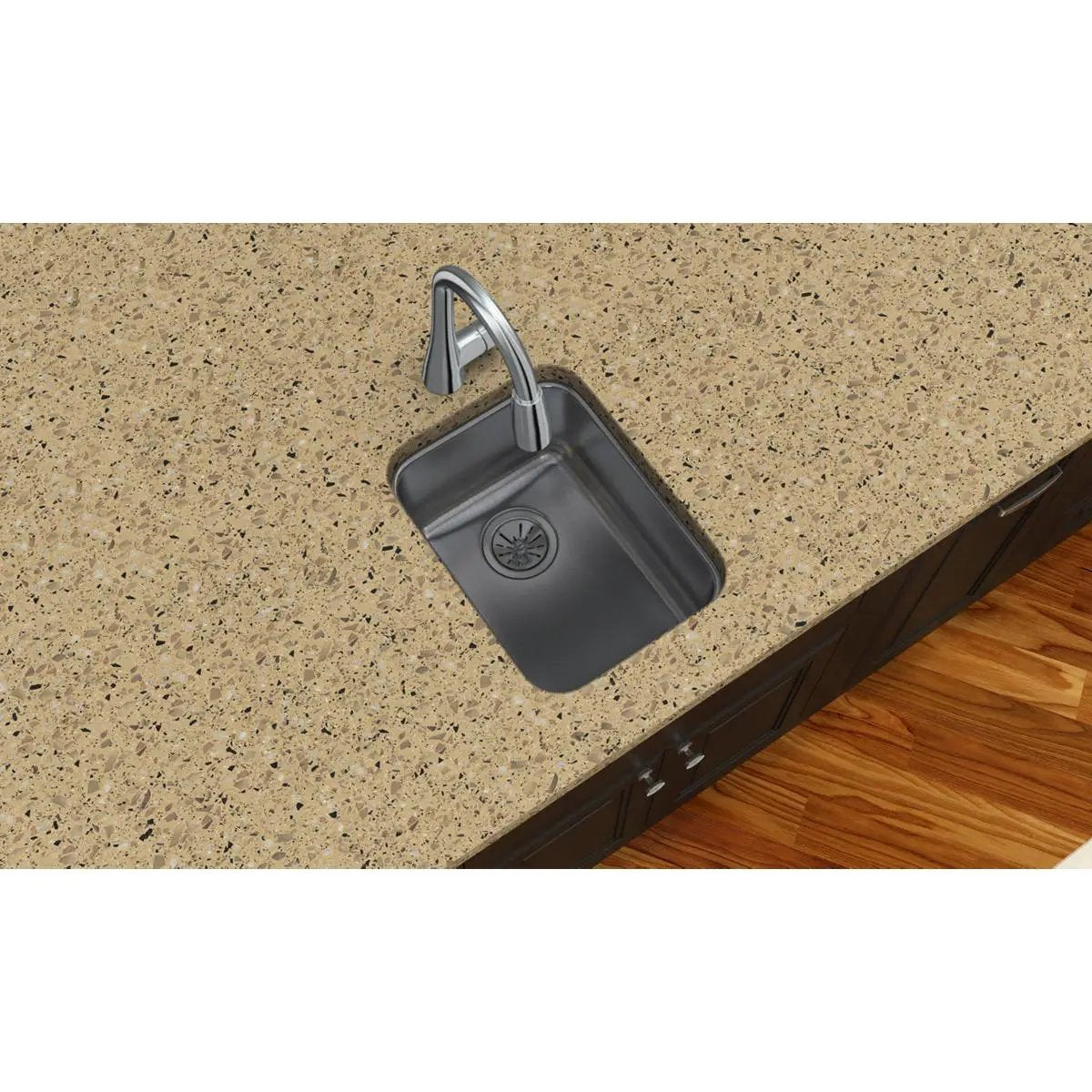 lustrous satin single bowl undermount sink