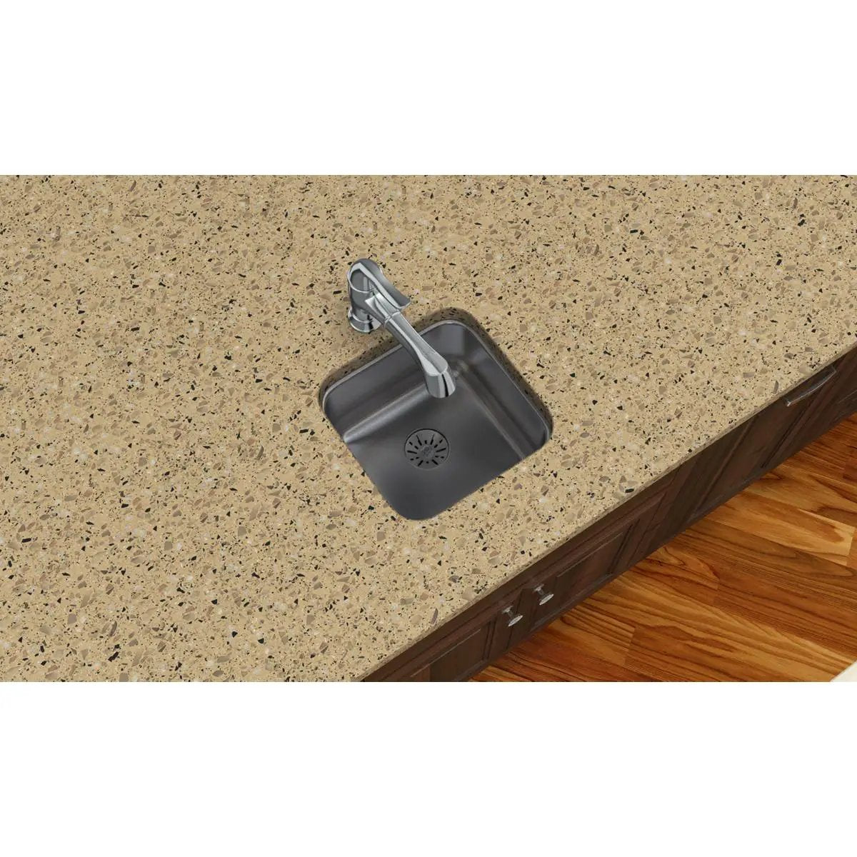 lustrous satin single bowl undermount sink