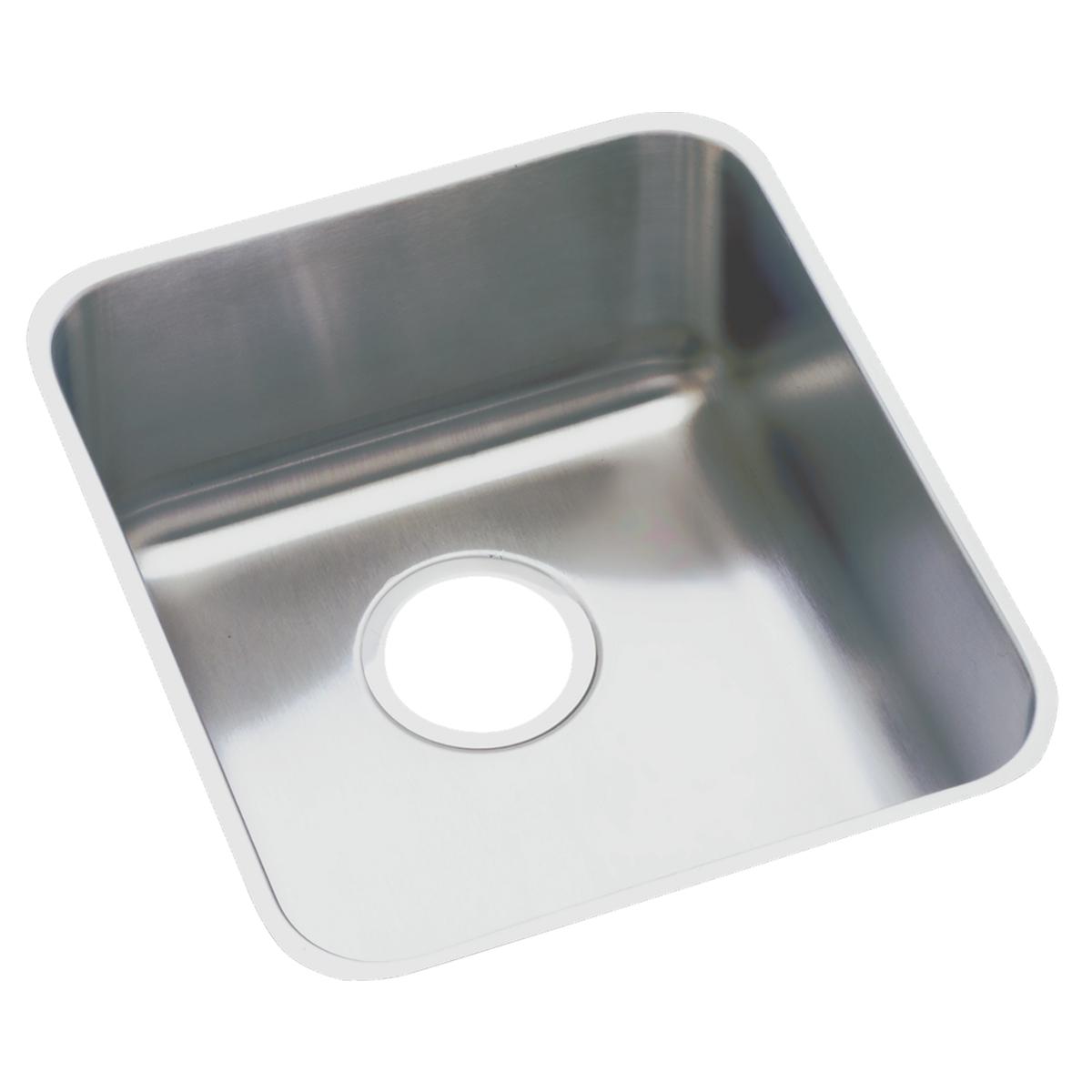 lustrous satin single bowl undermount sink kit