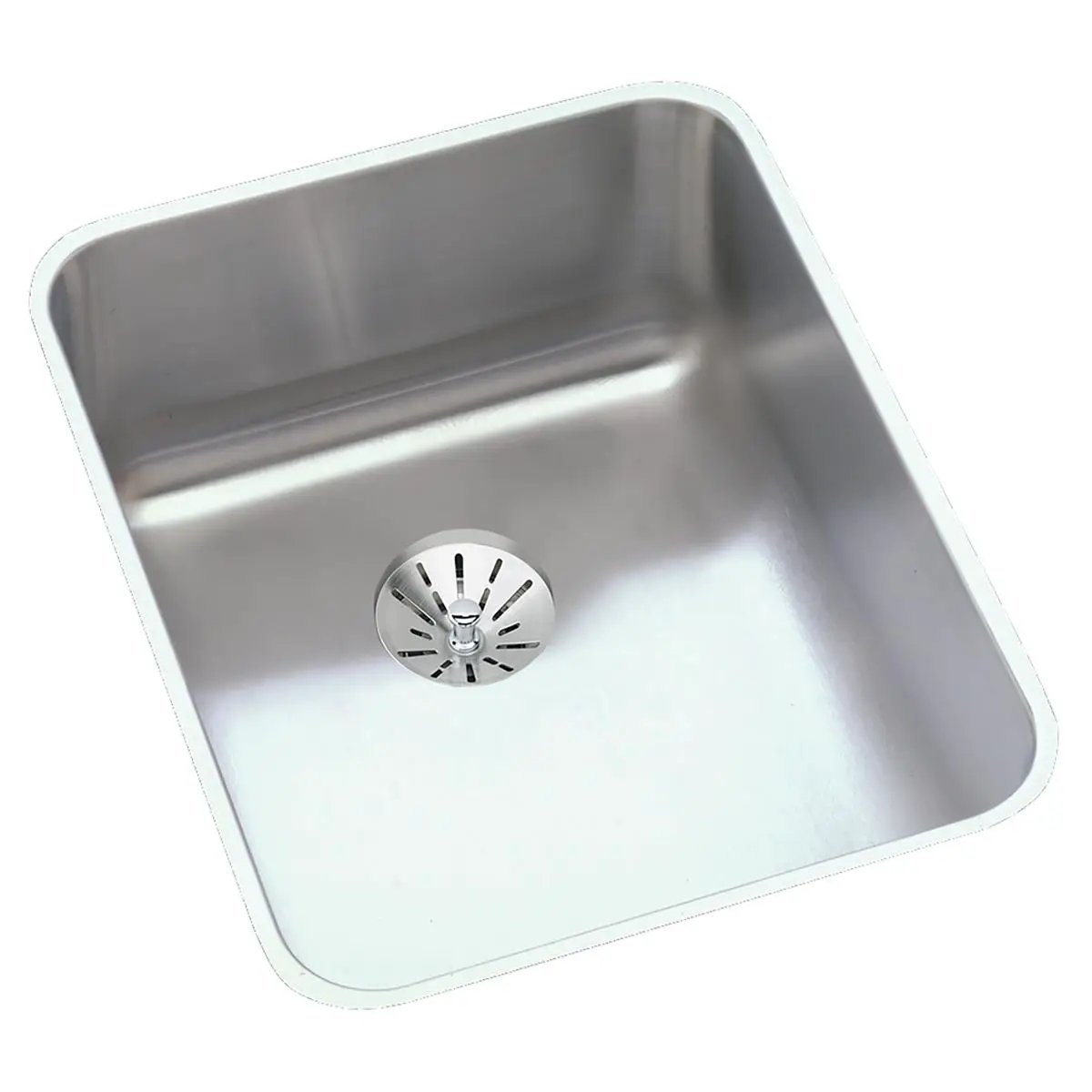lustrous satin single bowl undermount sink